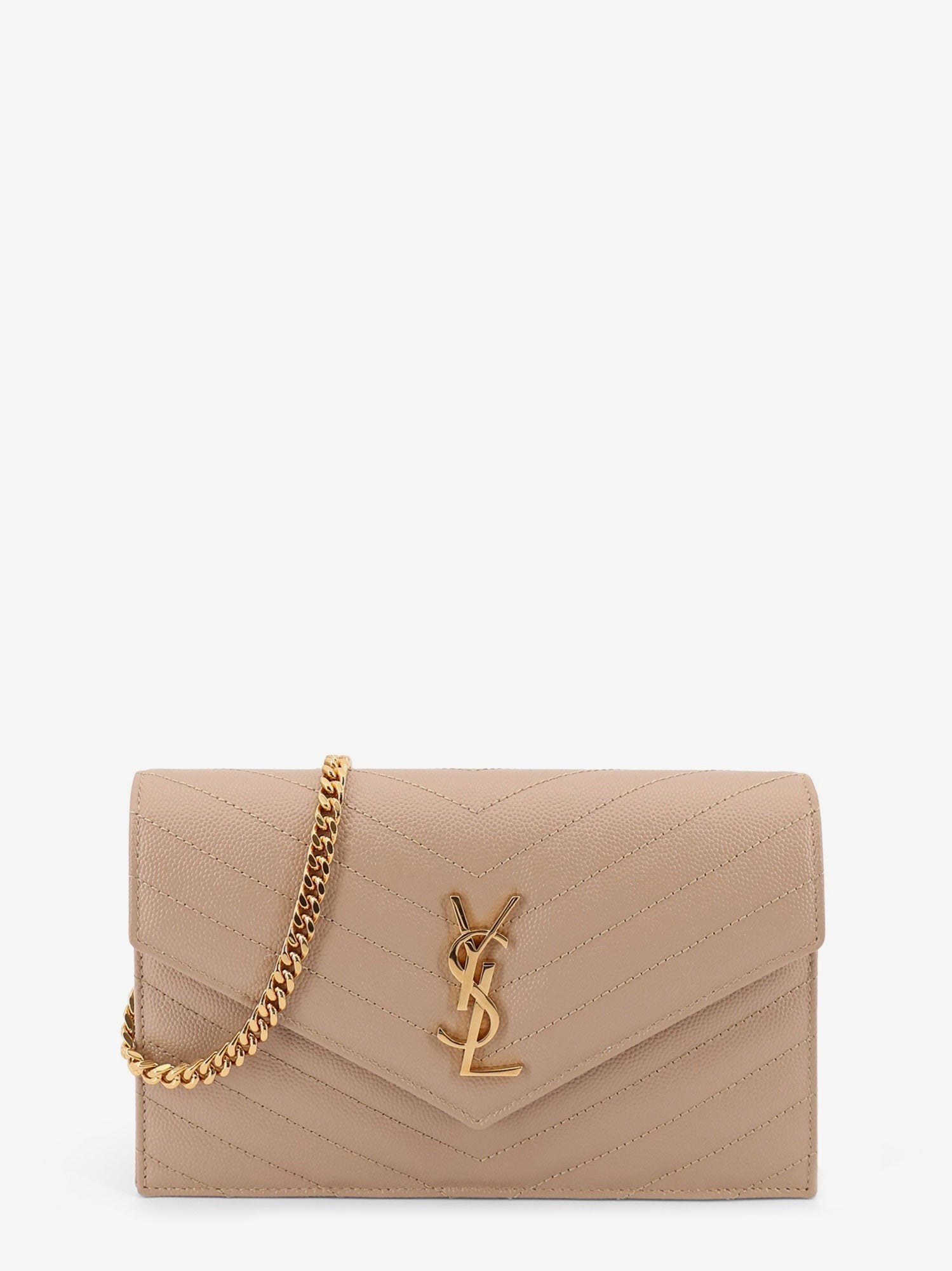 Saint Laurent - Woman - Beige - Crossbody Bag