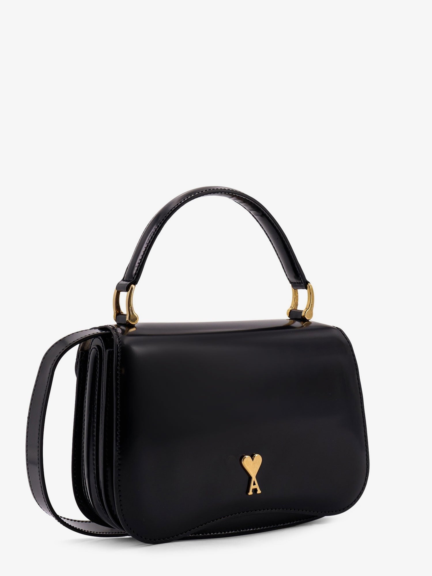 AMI PARIS - Woman - Black - Crossbody Bag