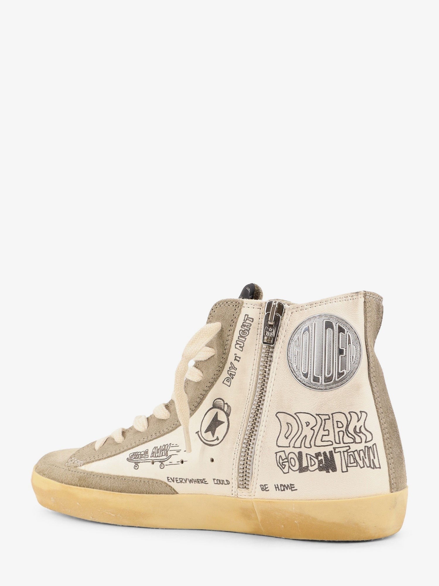 Golden Goose Deluxe Brand - Woman - Whitetaupeblack - Sneaker