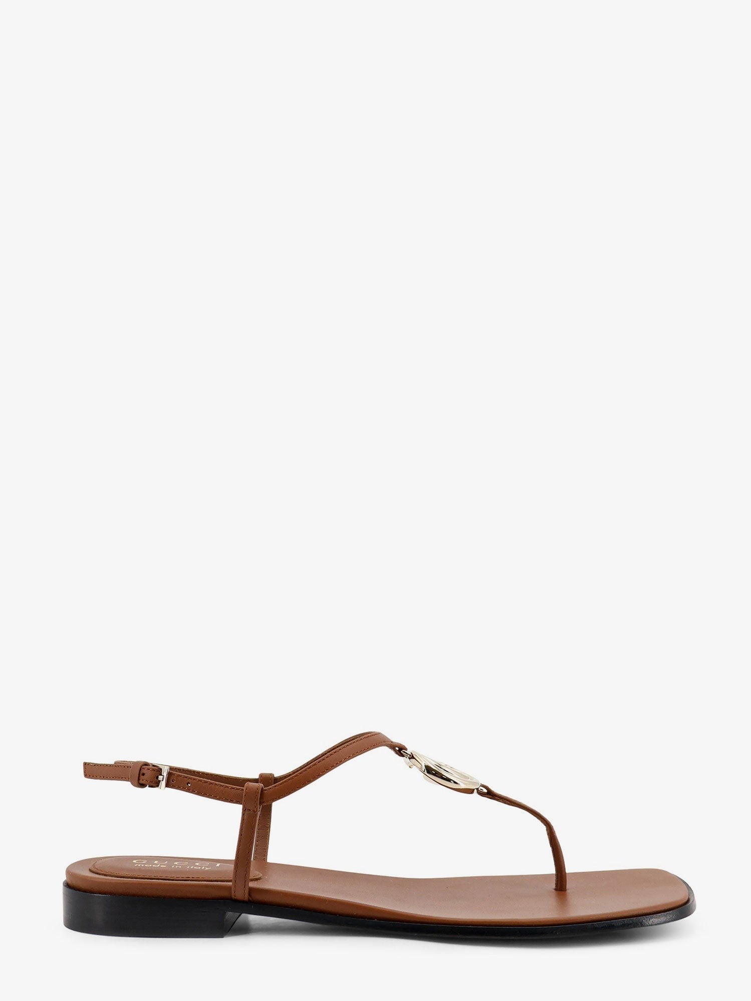Gucci - Woman - Brown - Flat Sandal