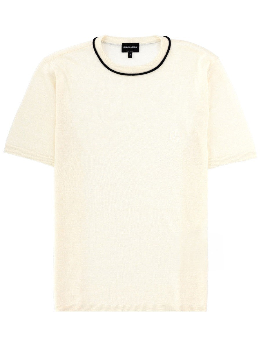 Giorgio Armani - Man - Beige - T-shirt