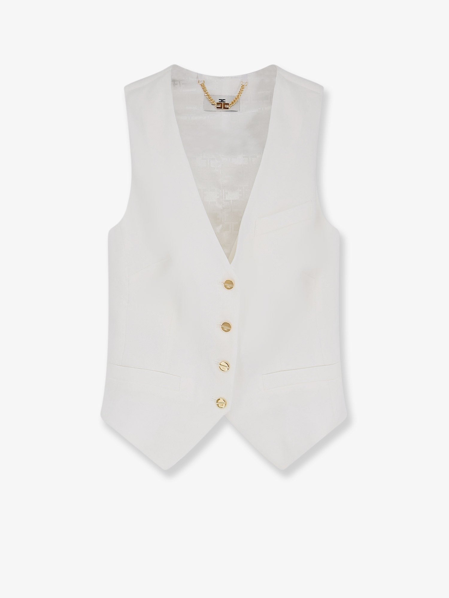 Elisabetta Franchi - Woman - White - Blazer