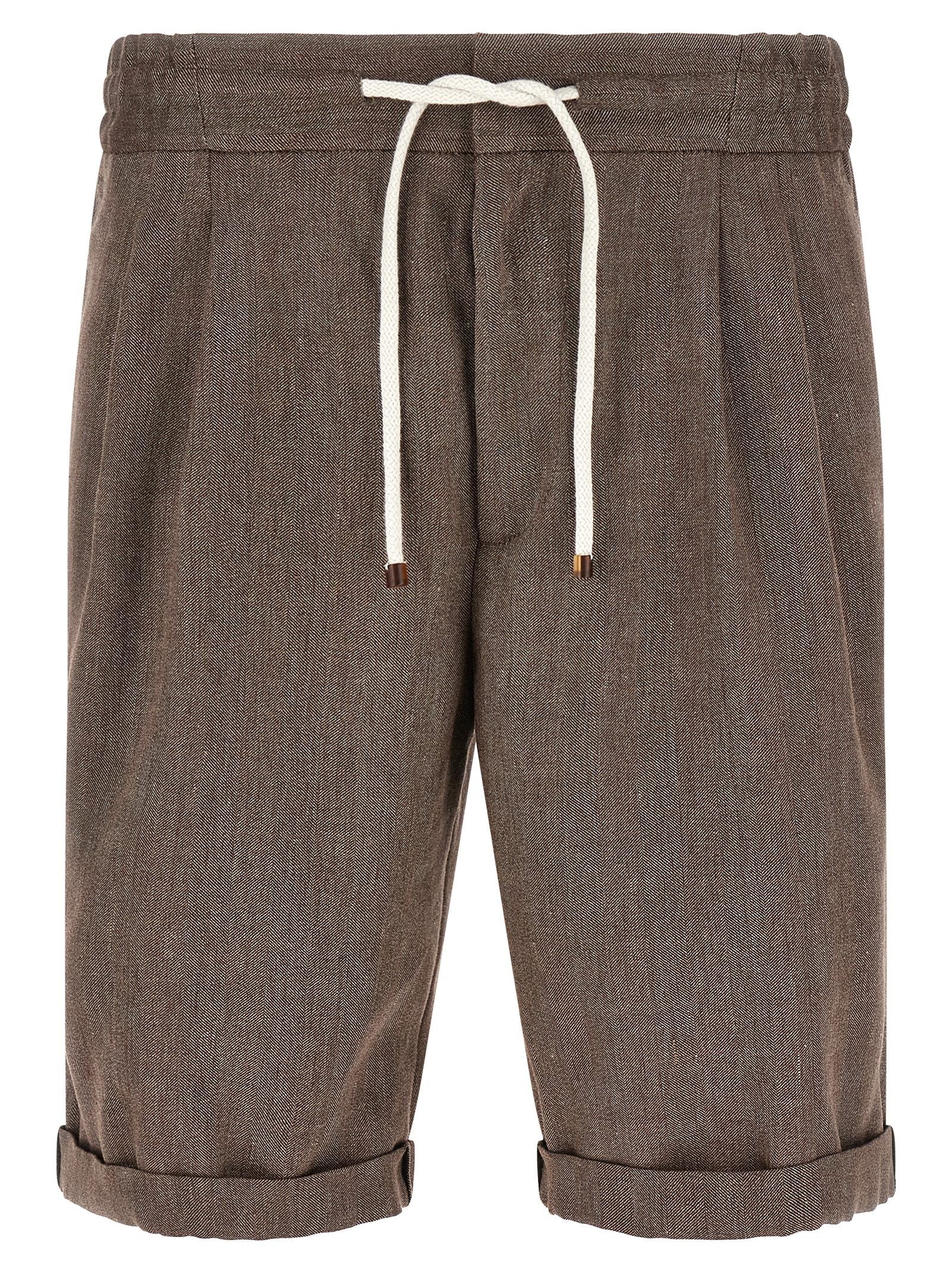 Brunello Cucinelli - nan - Brown - Shorts