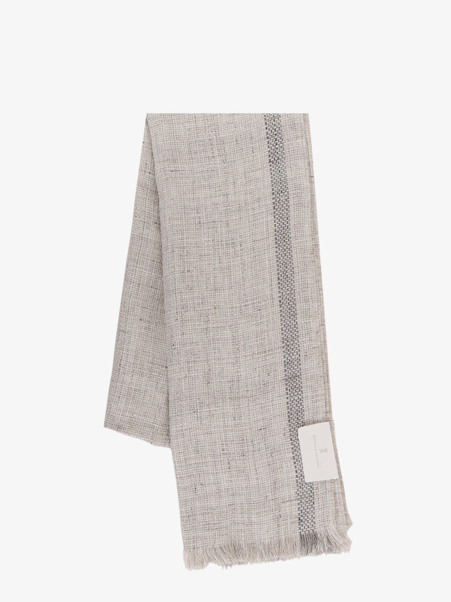 Brunello Cucinelli - Man - Grey - Scarf
