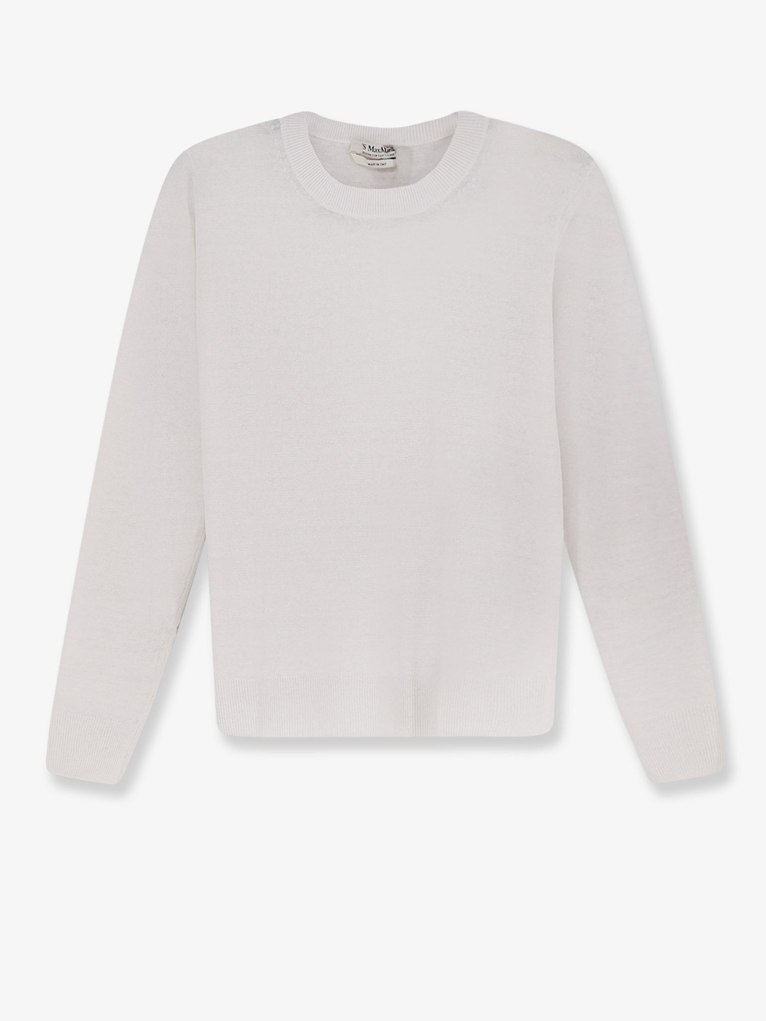 'S MAX MARA - Woman - White - Knit Sweater