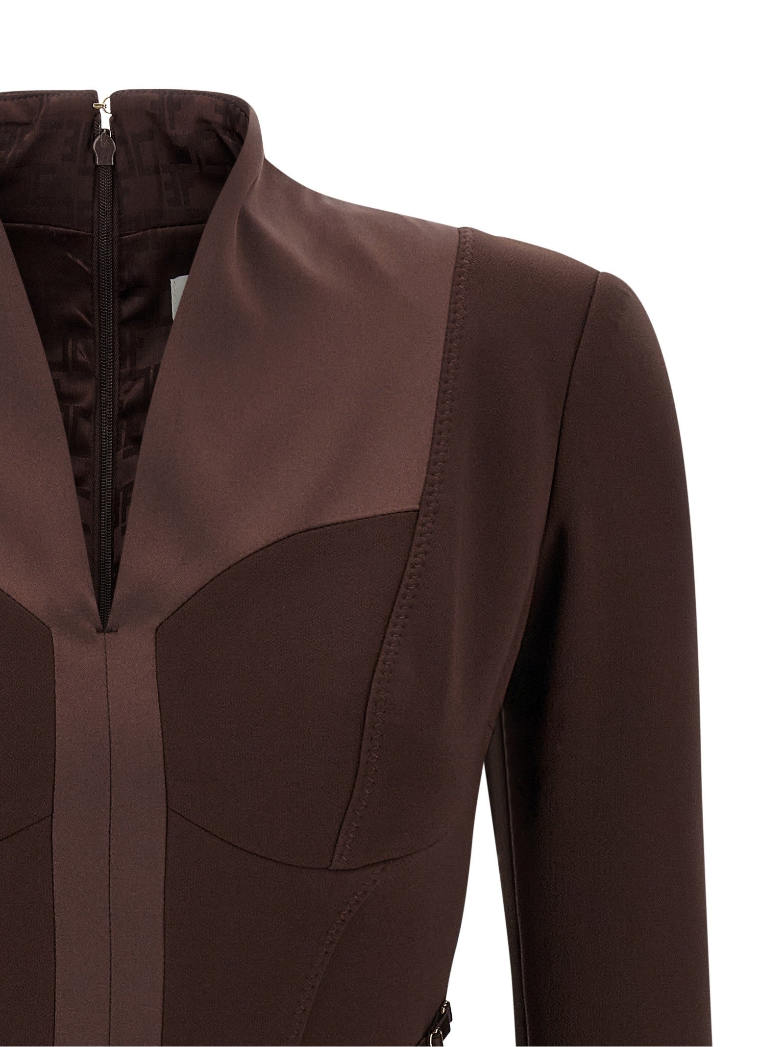 Elisabetta Franchi - nan - Brown - Dress