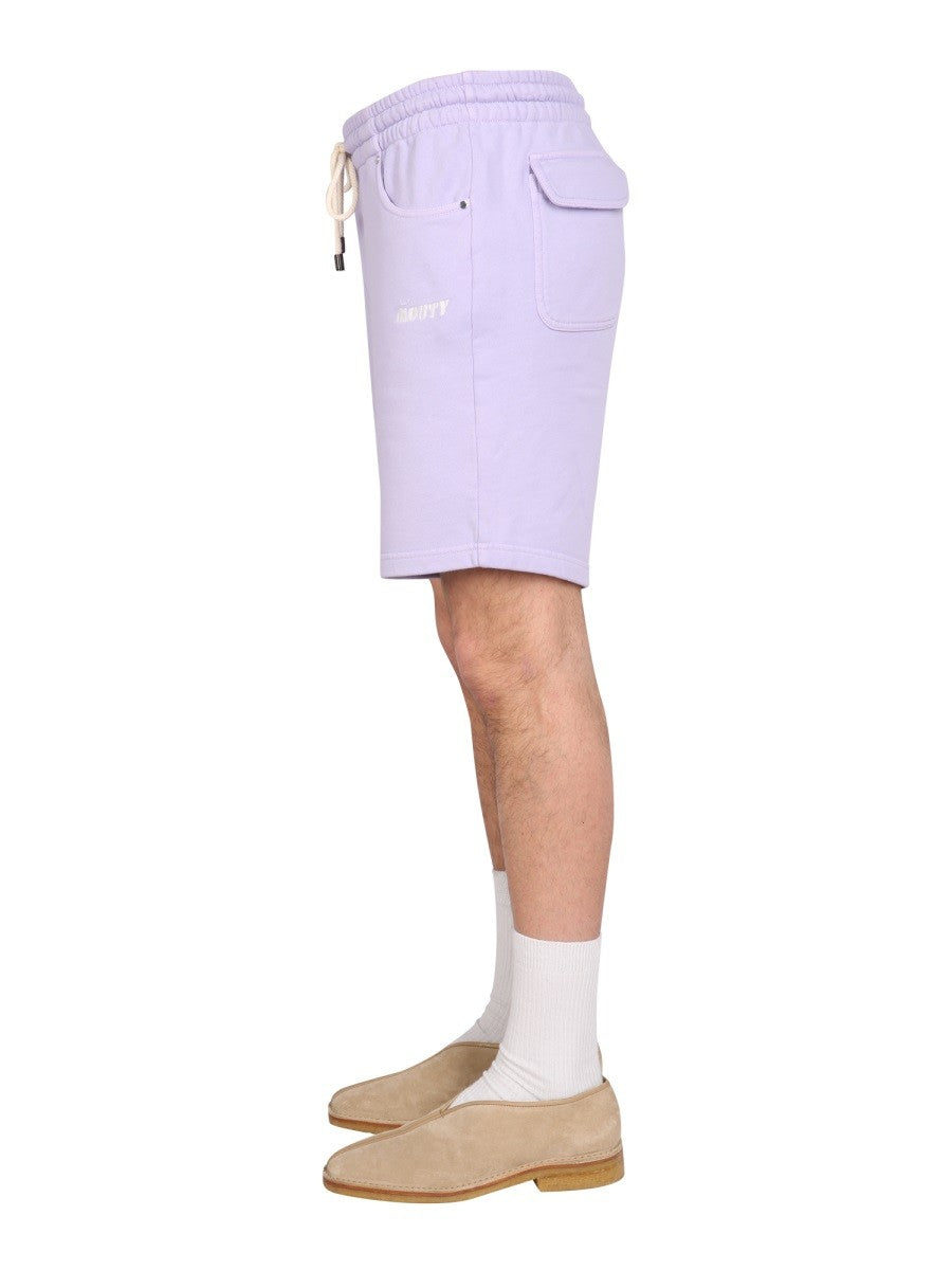 MOUTY - Man - Purple - Shorts