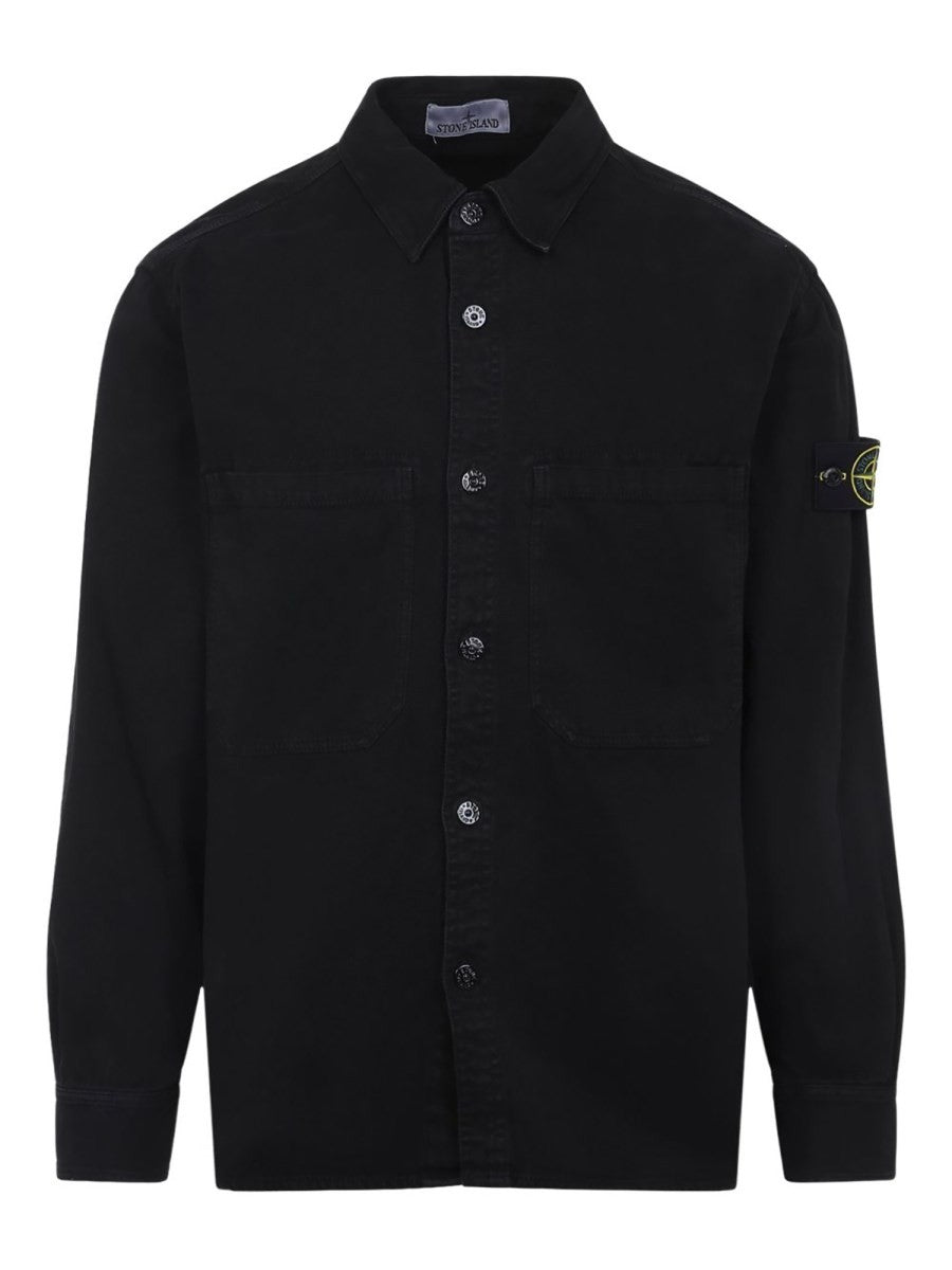Stone Island - Man - Black - Shirt