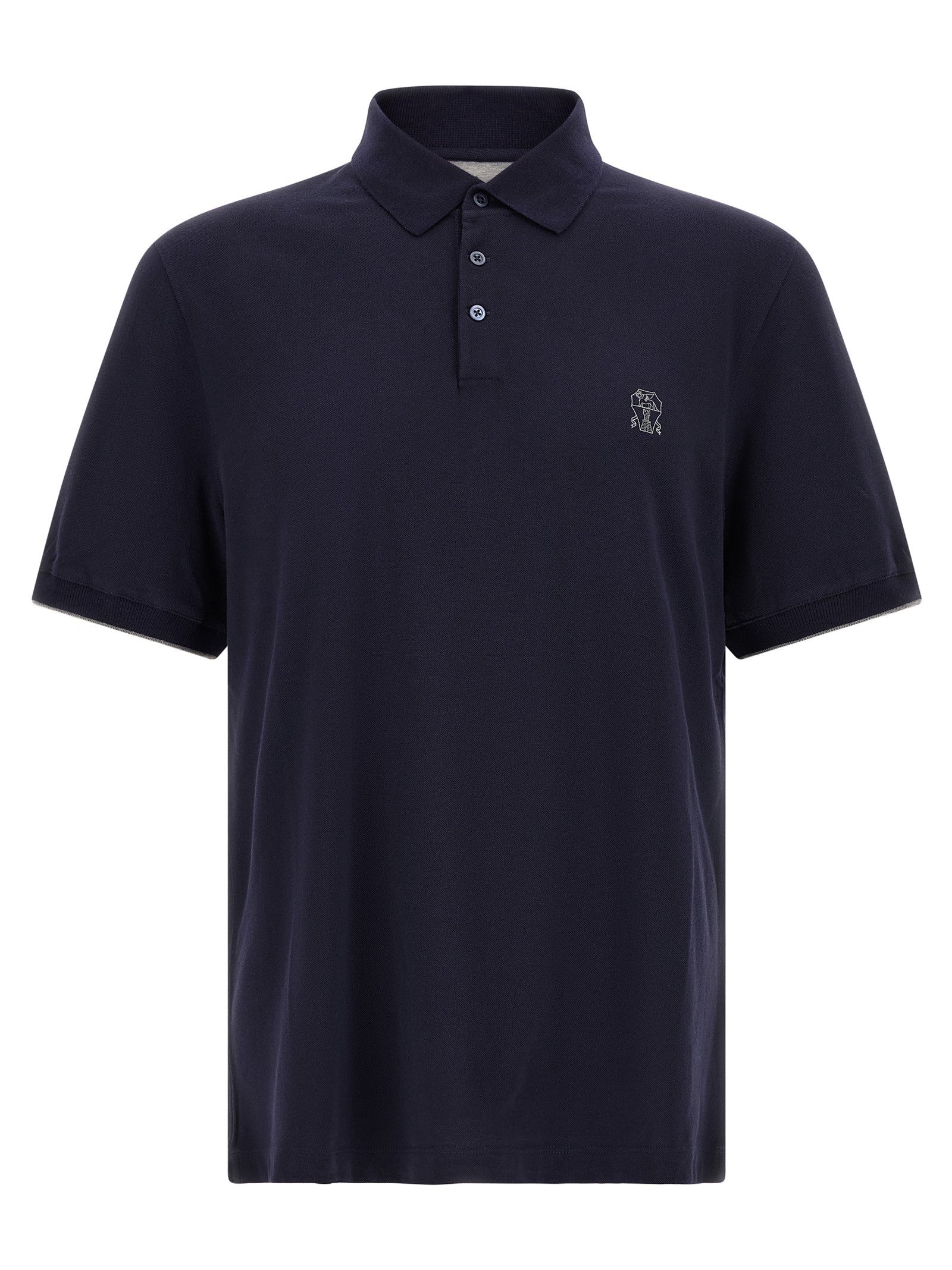 Brunello Cucinelli - nan - Blue - Polo Shirt