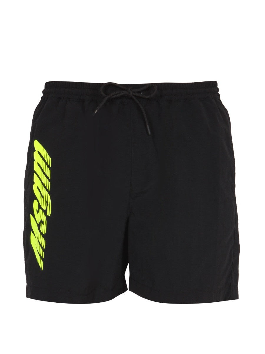 msgm - Man - Black - Swimwear