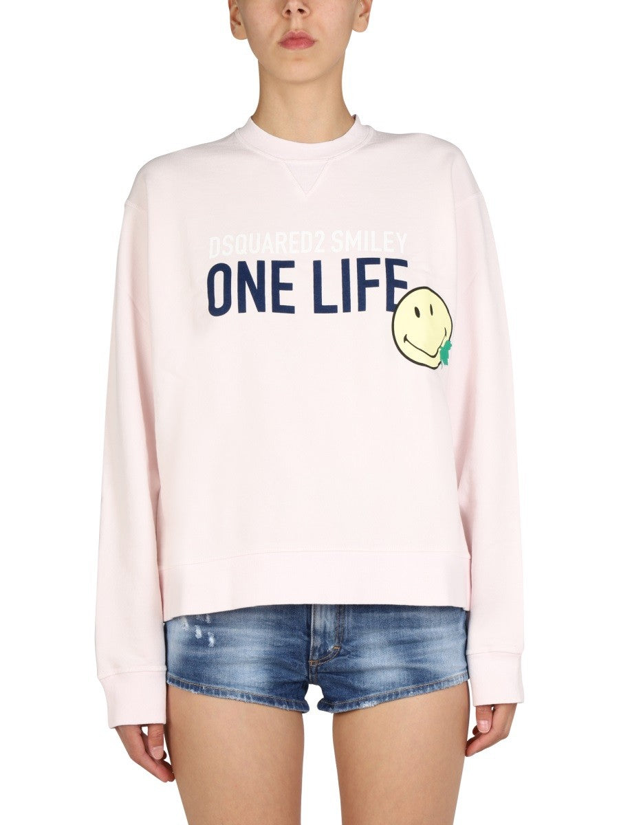 Dsquared - Woman - Pink - Sweatshirt