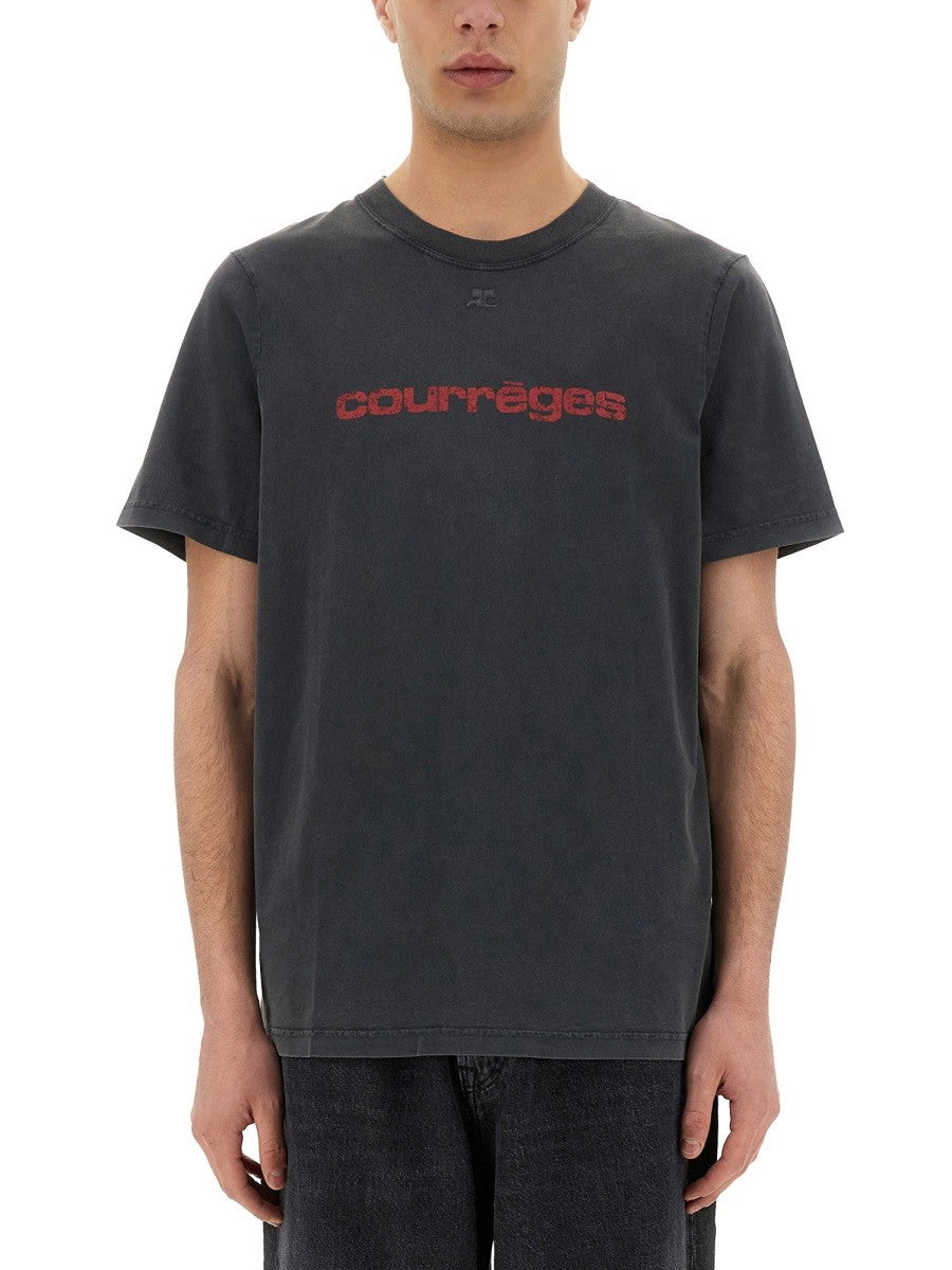 COURREGES - Man - Black - T-shirt