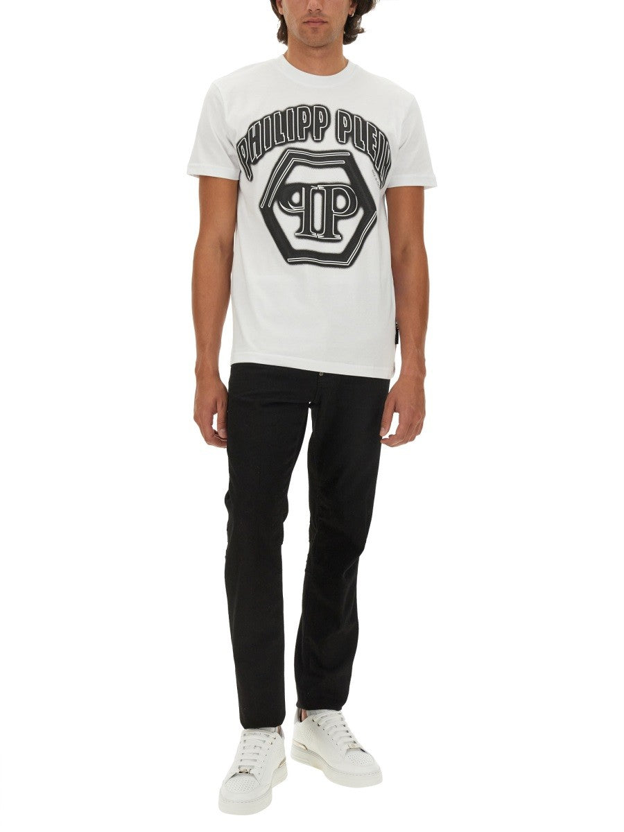 Philipp Plein - Man - White - T-shirt