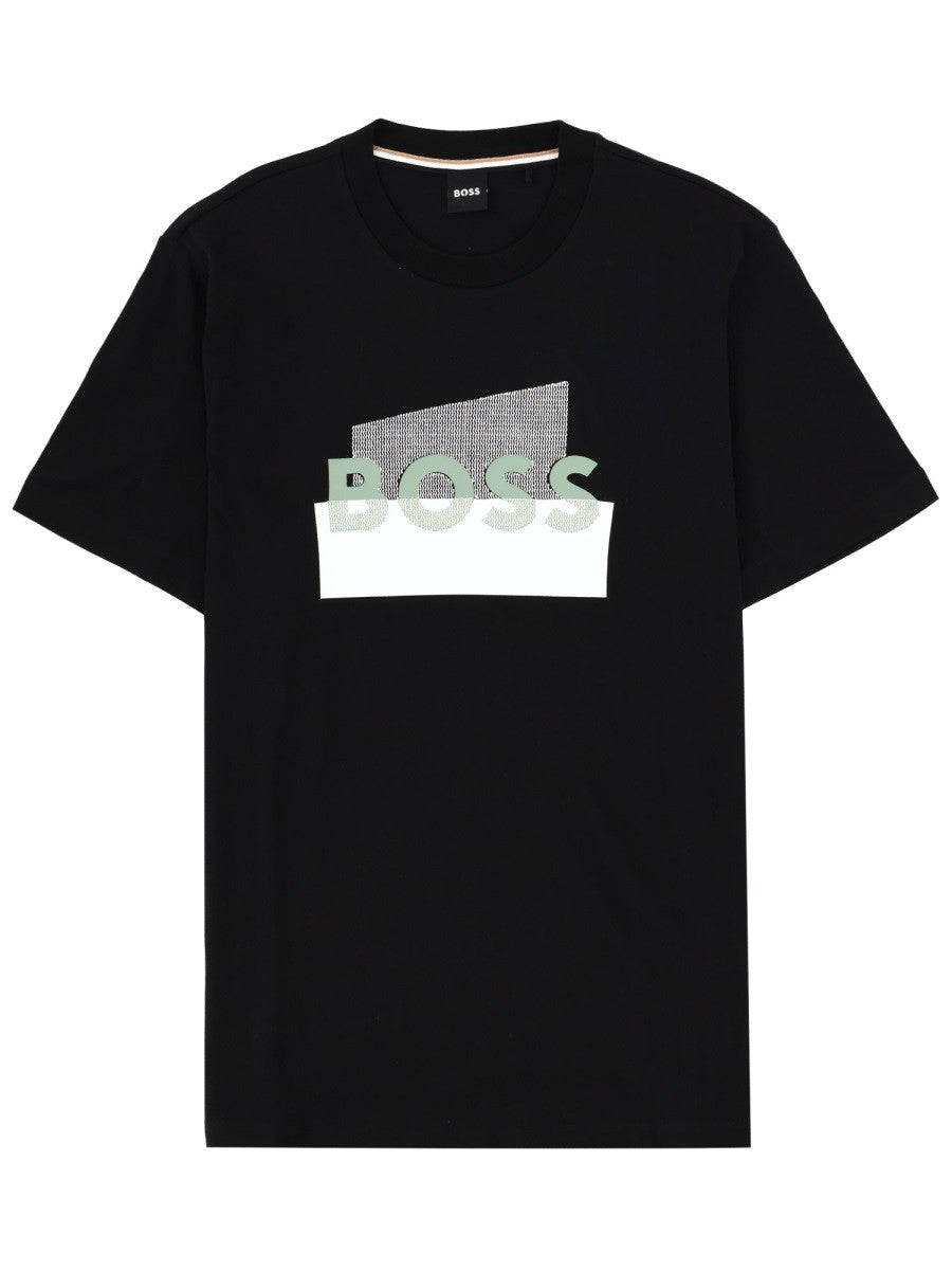 Boss - Man - Black - T-shirt
