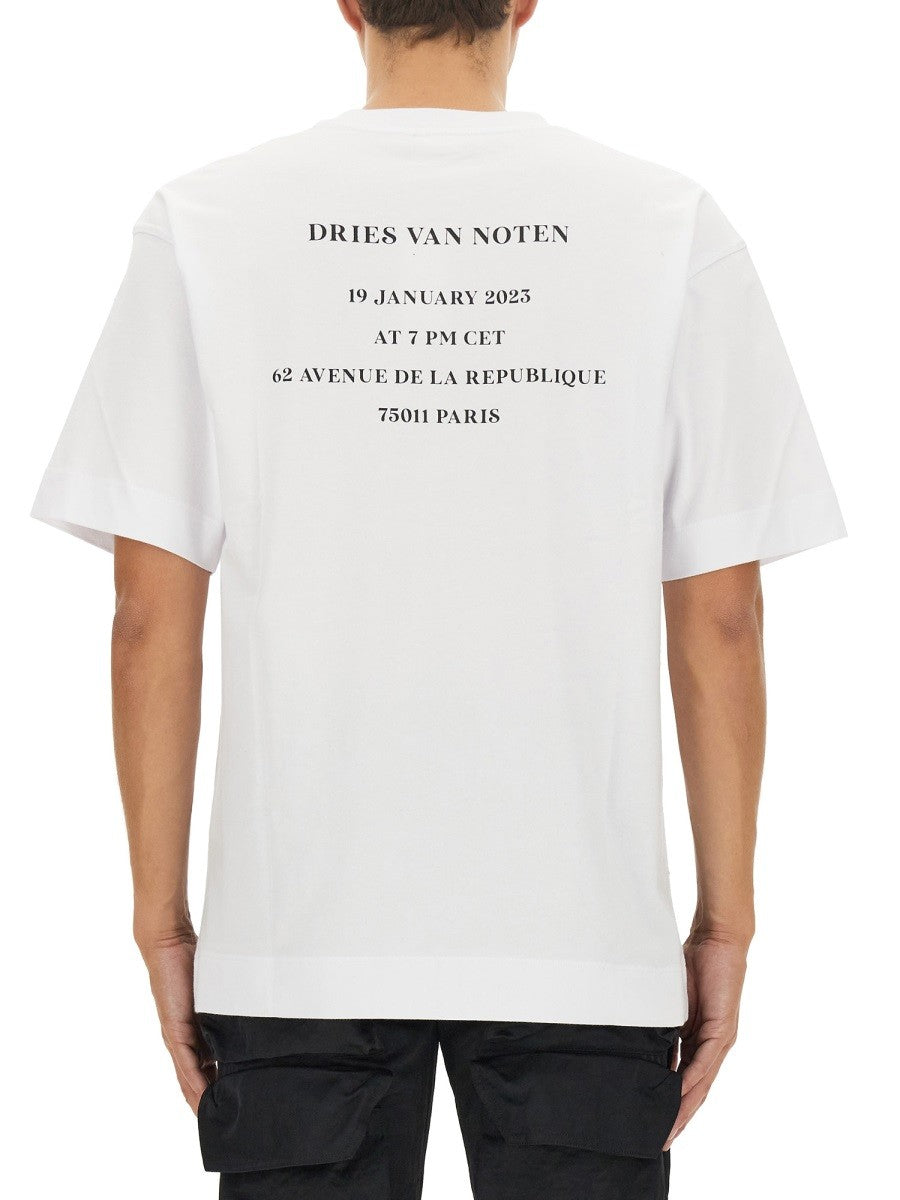 Dries Van Noten - Man - White - T-shirt