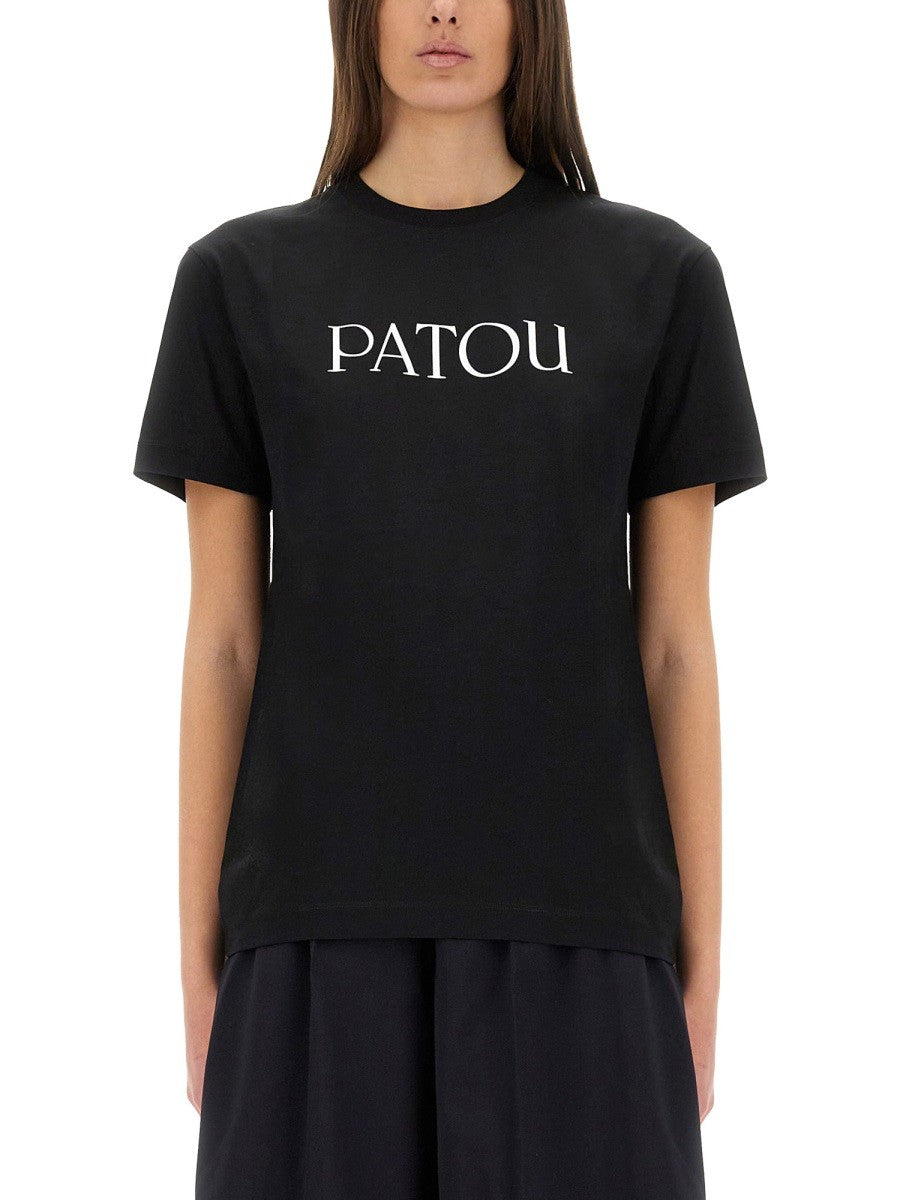 PATOU - Woman - Black - T-shirt