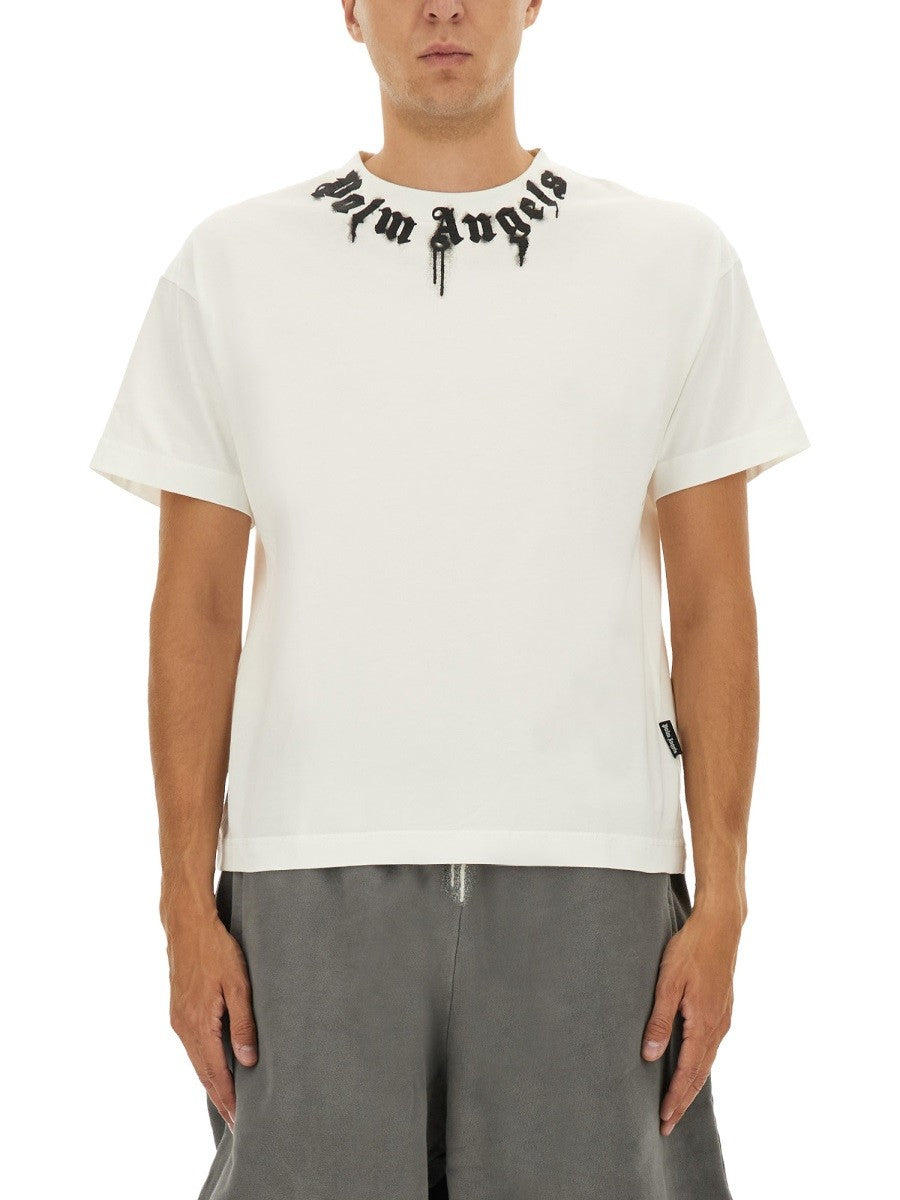 Palm Angels - Man - White - T-shirt