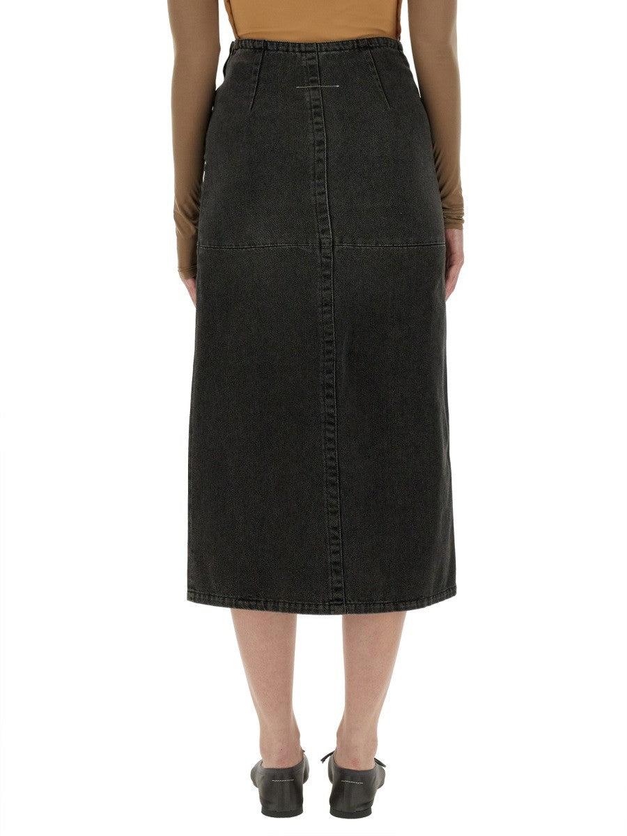 MM6 MAISON MARGIELA - Woman - Grey - Skirt