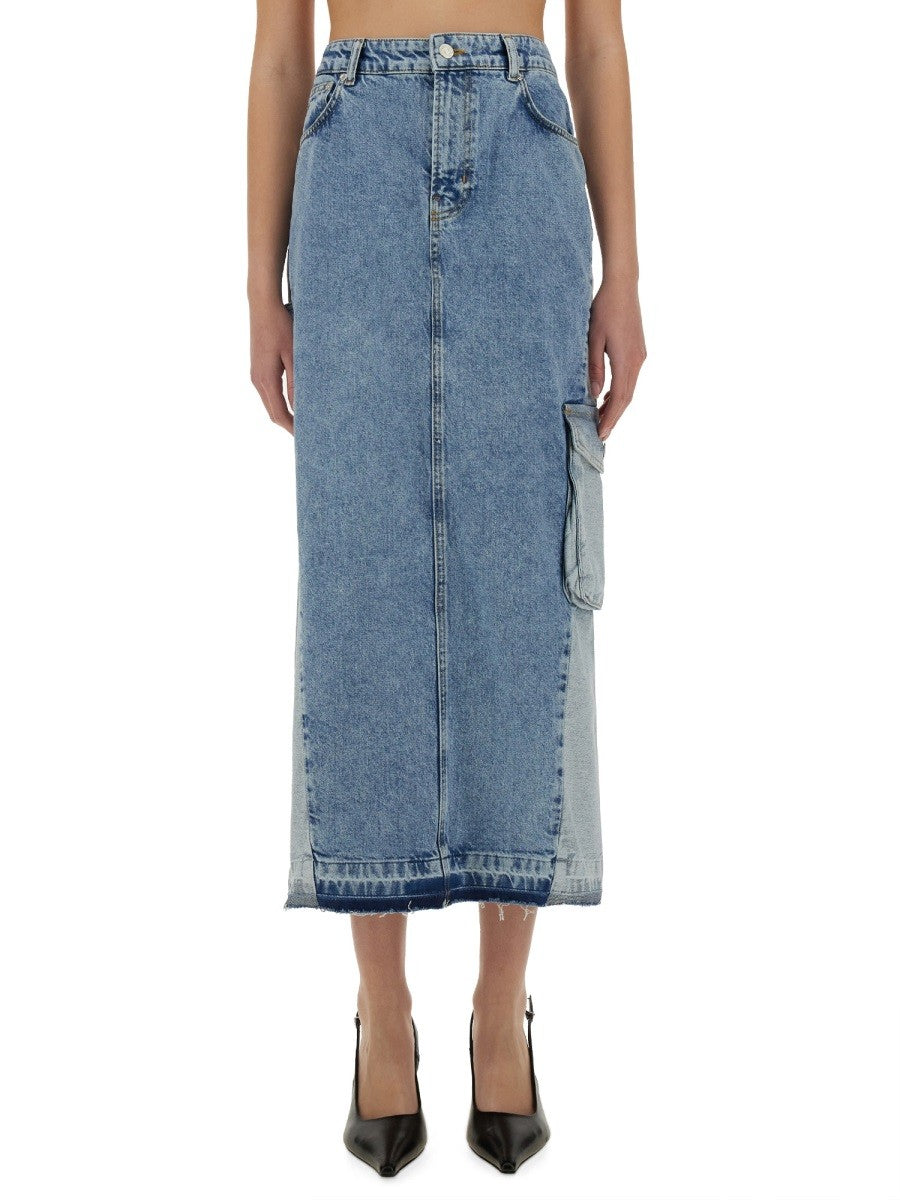 MOSCHINO JEANS - Woman - Blue - Skirt