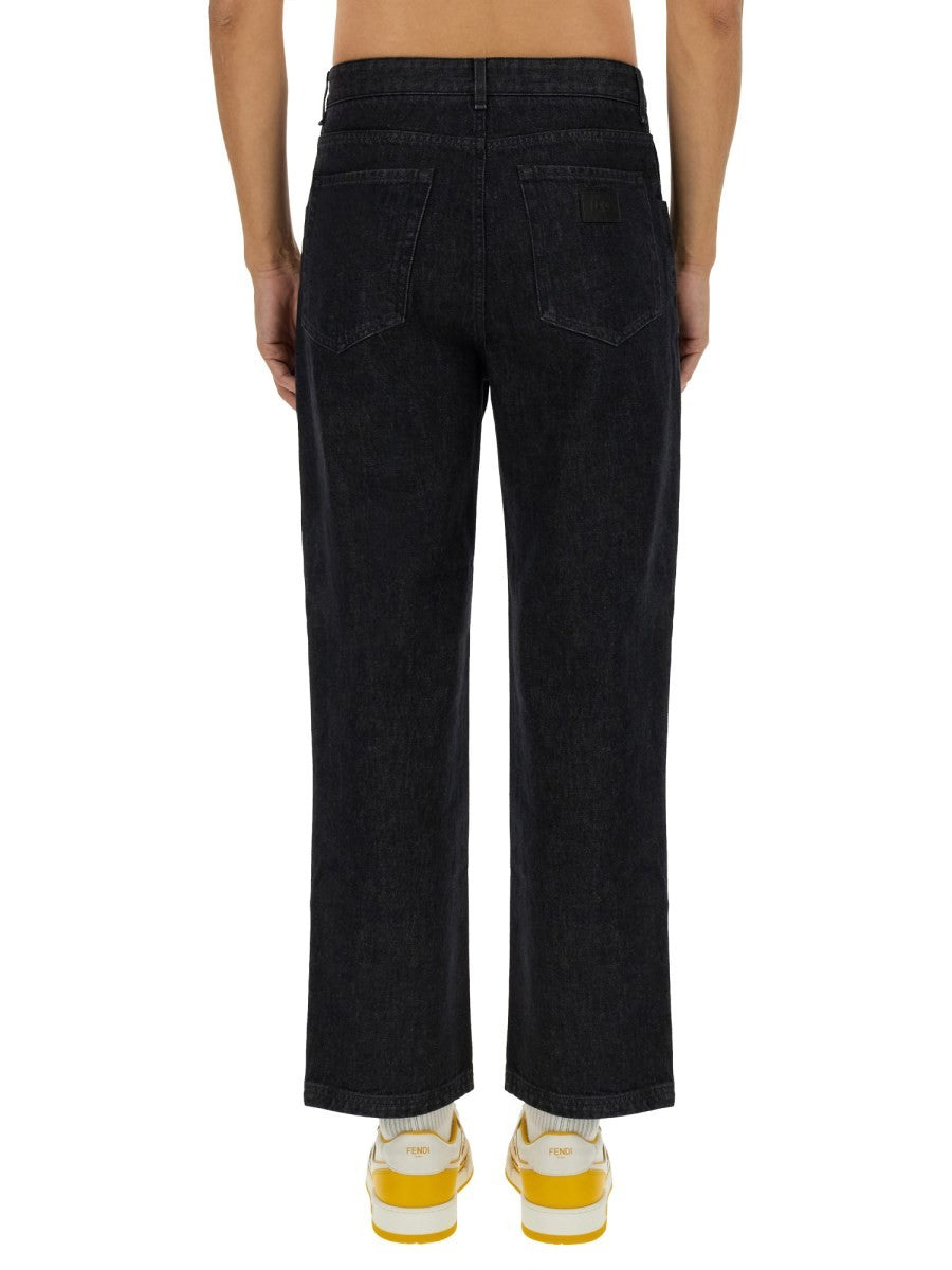 Fendi - Man - Black - Jeans