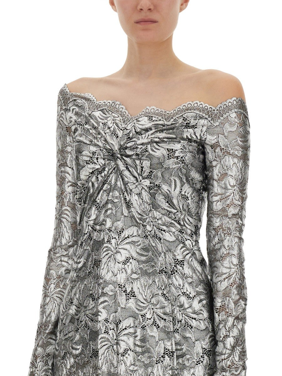 RABANNE - Woman - Silver - Dress