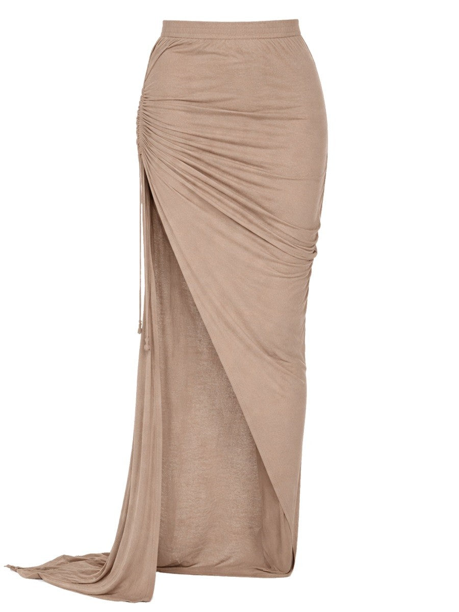 RICK OWENS DRKSHDW - Woman - Beige - Skirt