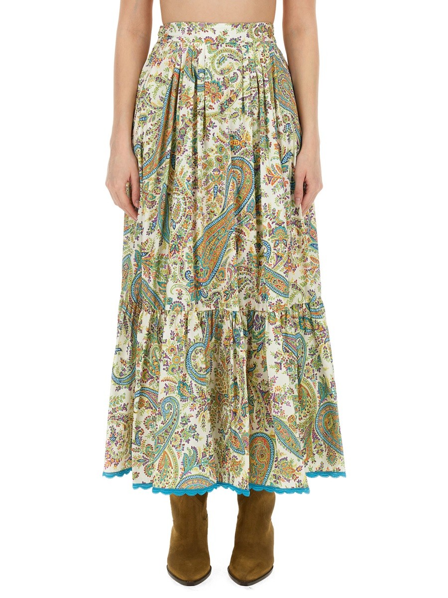 Etro - Woman - Green - Skirt