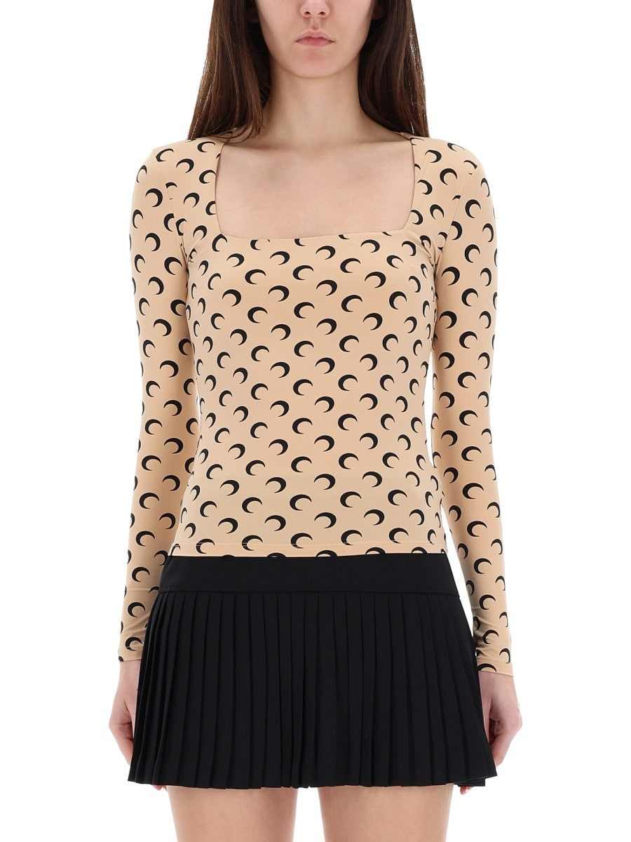 MARINE SERRE - Woman - Beige - Top