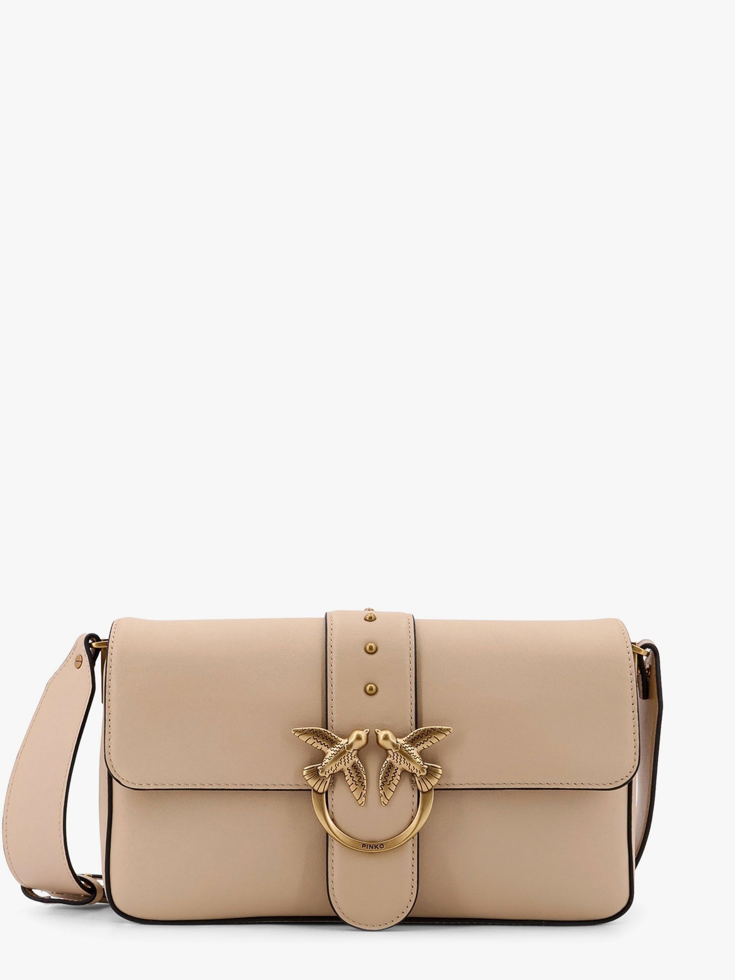 Pinko - Woman - Beige - Crossbody Bag