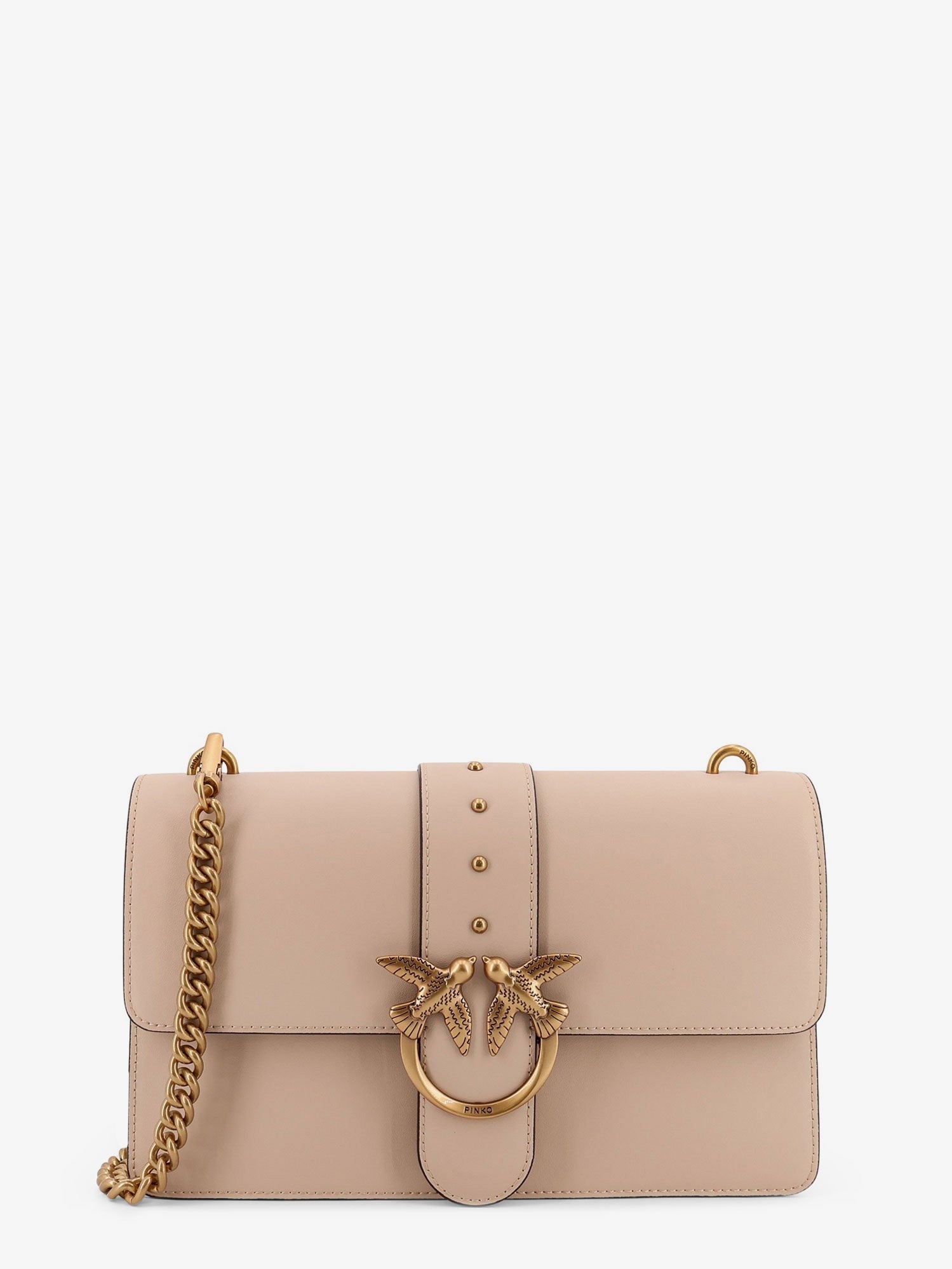 Pinko - Woman - Beige - Crossbody Bag