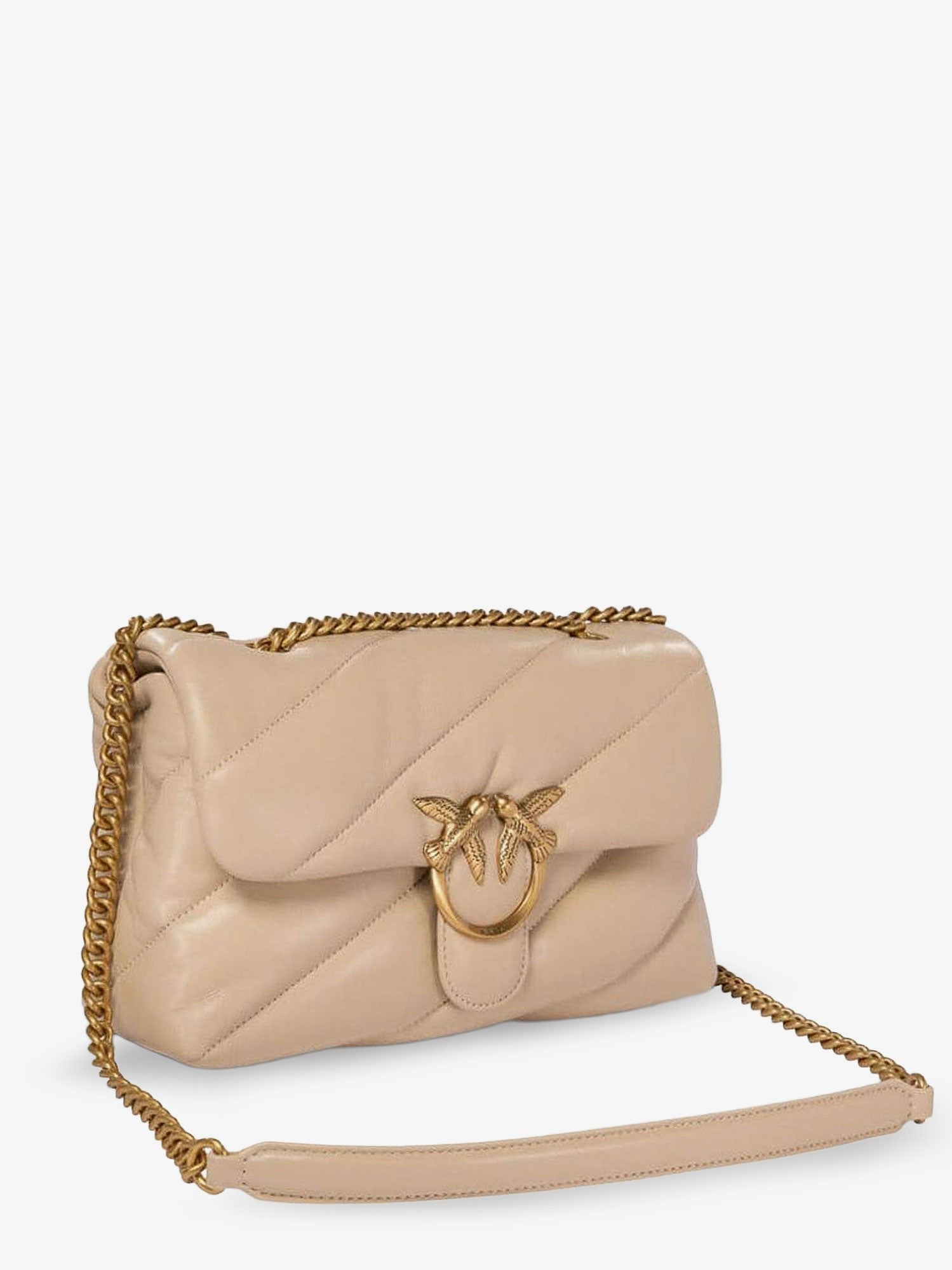 Pinko - Woman - Beige - Crossbody Bag