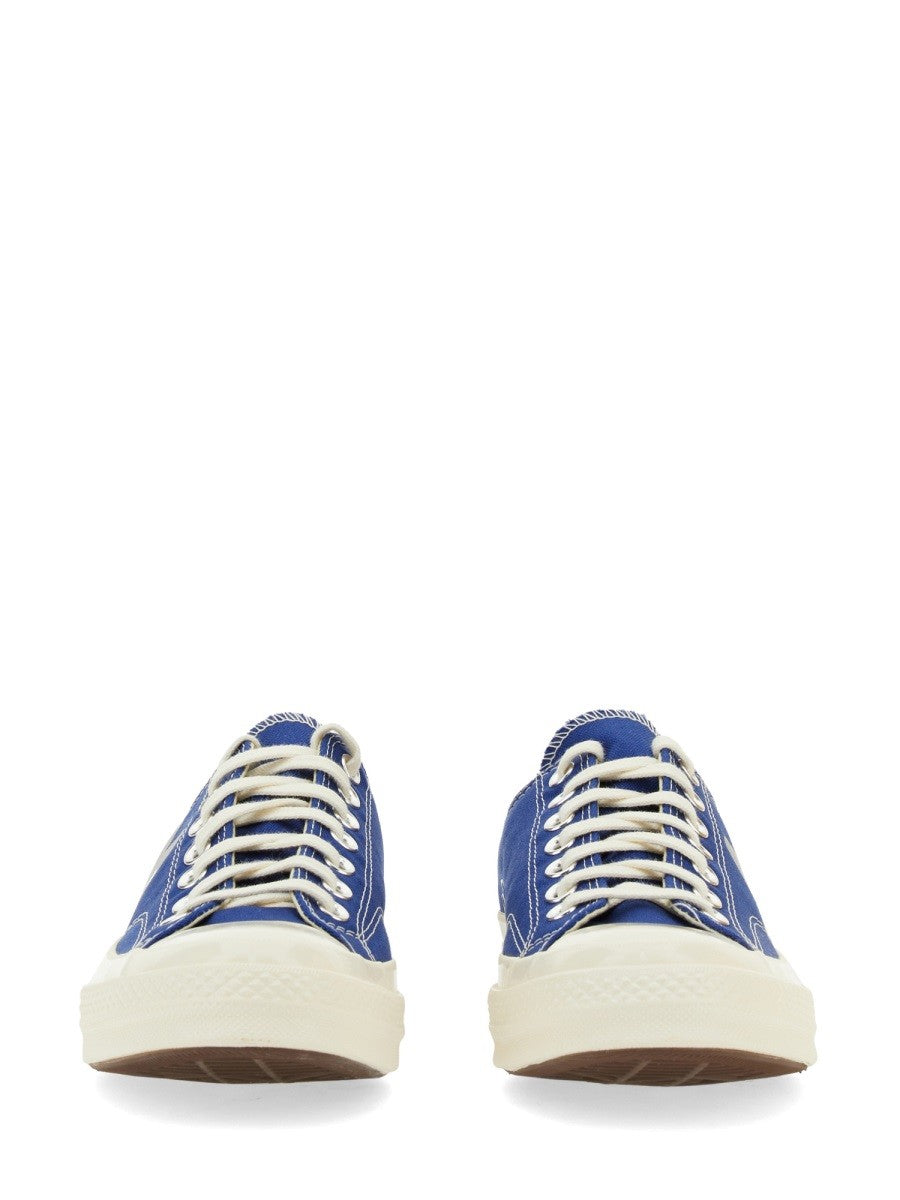 COMME DES GARCONS PLAY CONVERSE - Unisex - Blue - Sneaker