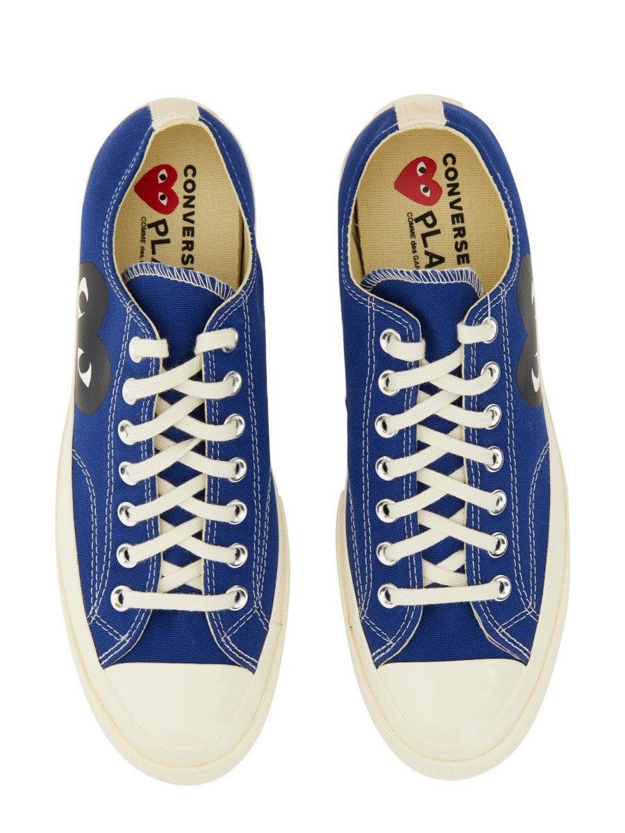 COMME DES GARCONS PLAY CONVERSE - Unisex - Blue - Sneaker