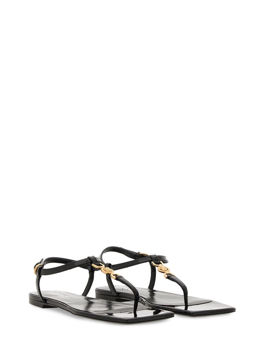 Versace - Woman - Black - Flat