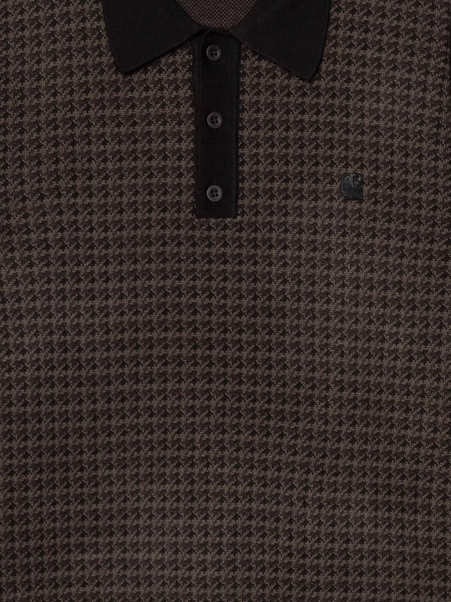 Carhartt Wip - Man - Lowis Houndstooth, Vitola Heat - Knit Sweater