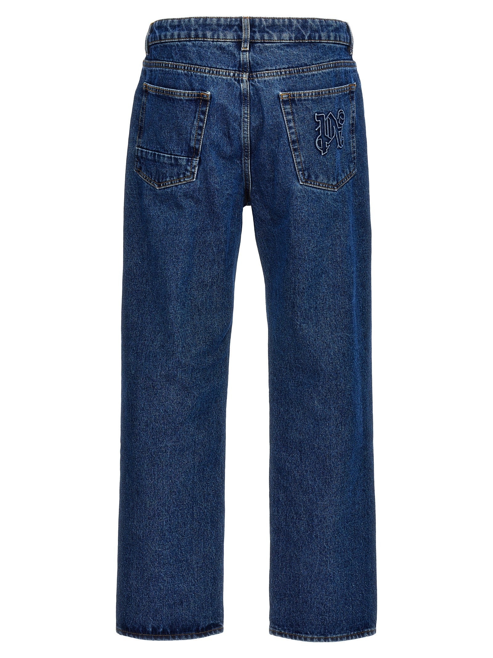 Palm Angels - nan - Blue - Jeans