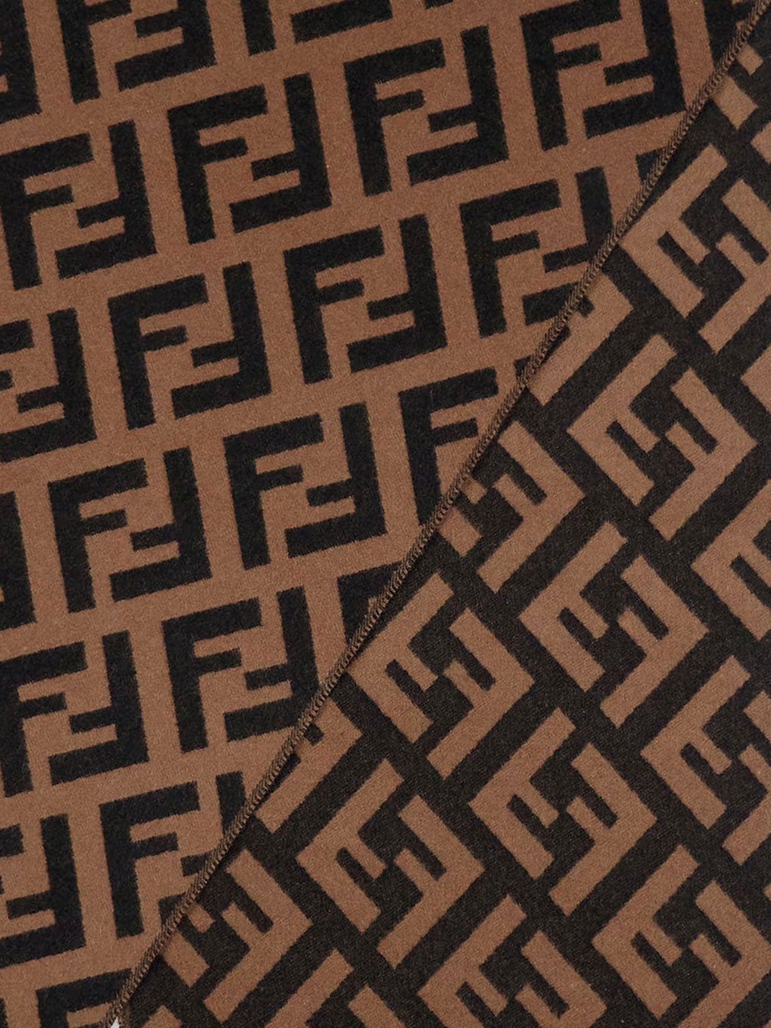 Fendi - Woman - Brown - Scarf