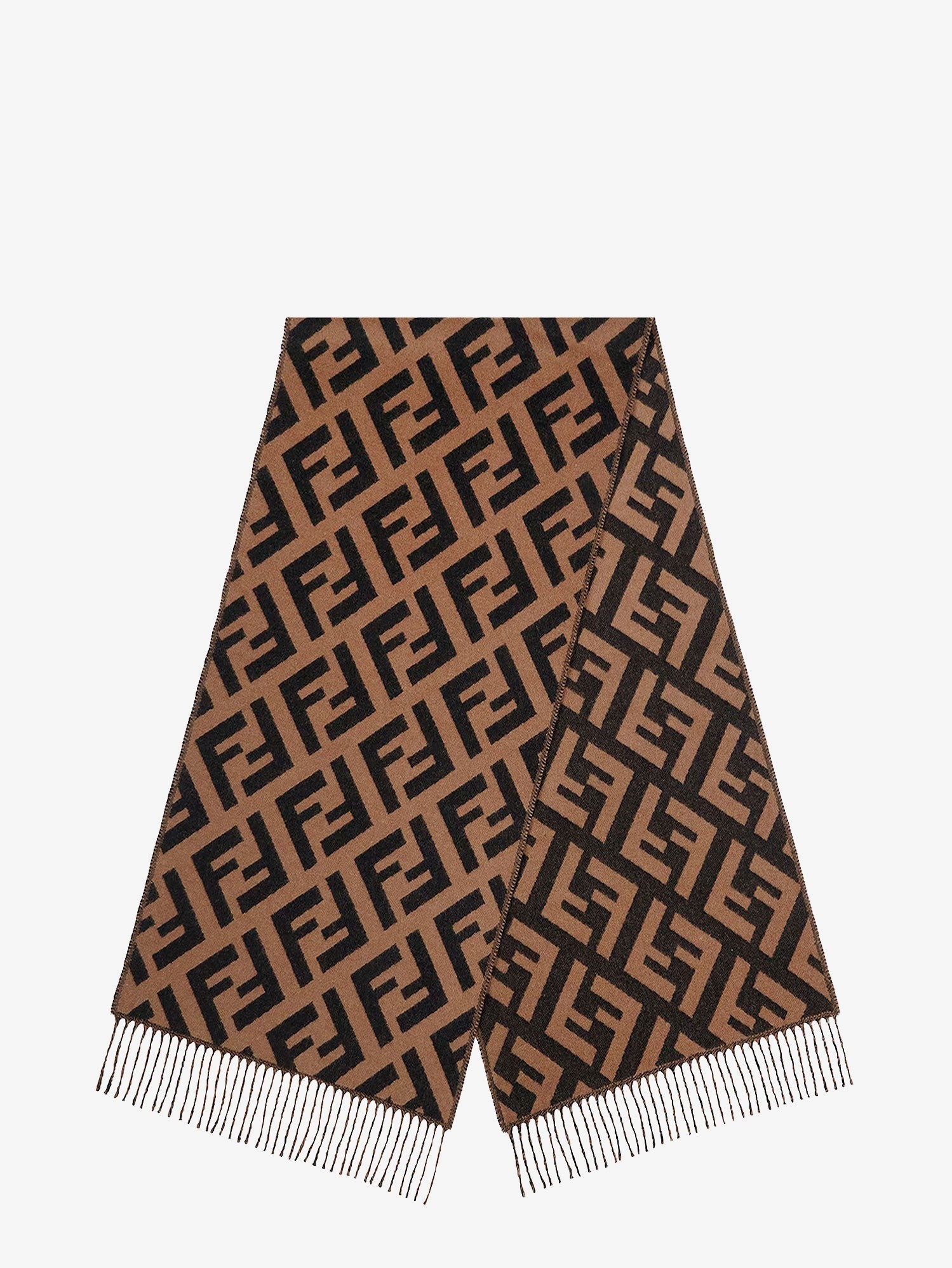 Fendi - Woman - Brown - Scarf