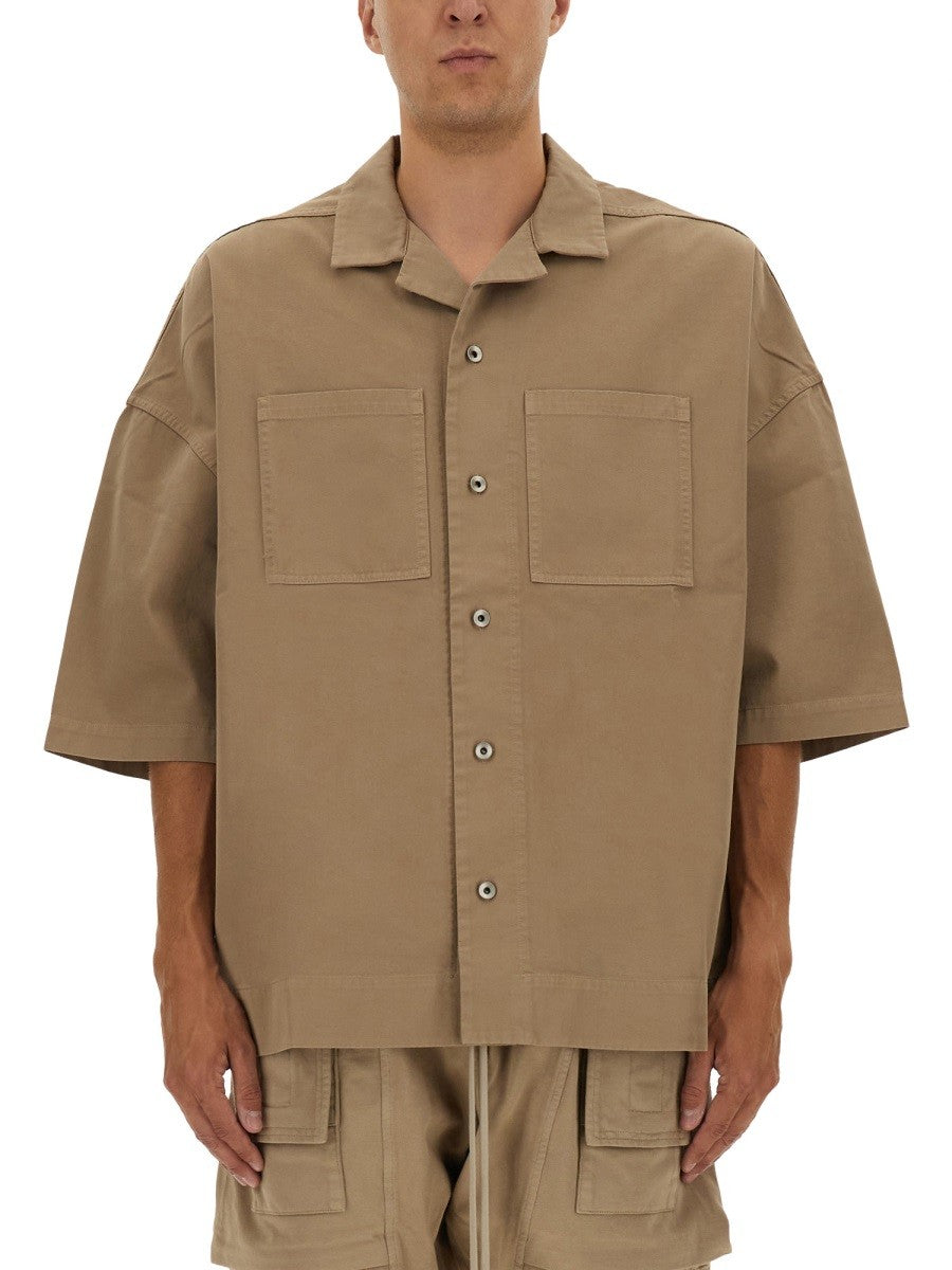 RICK OWENS DRKSHDW - Man - Beige - Shirt