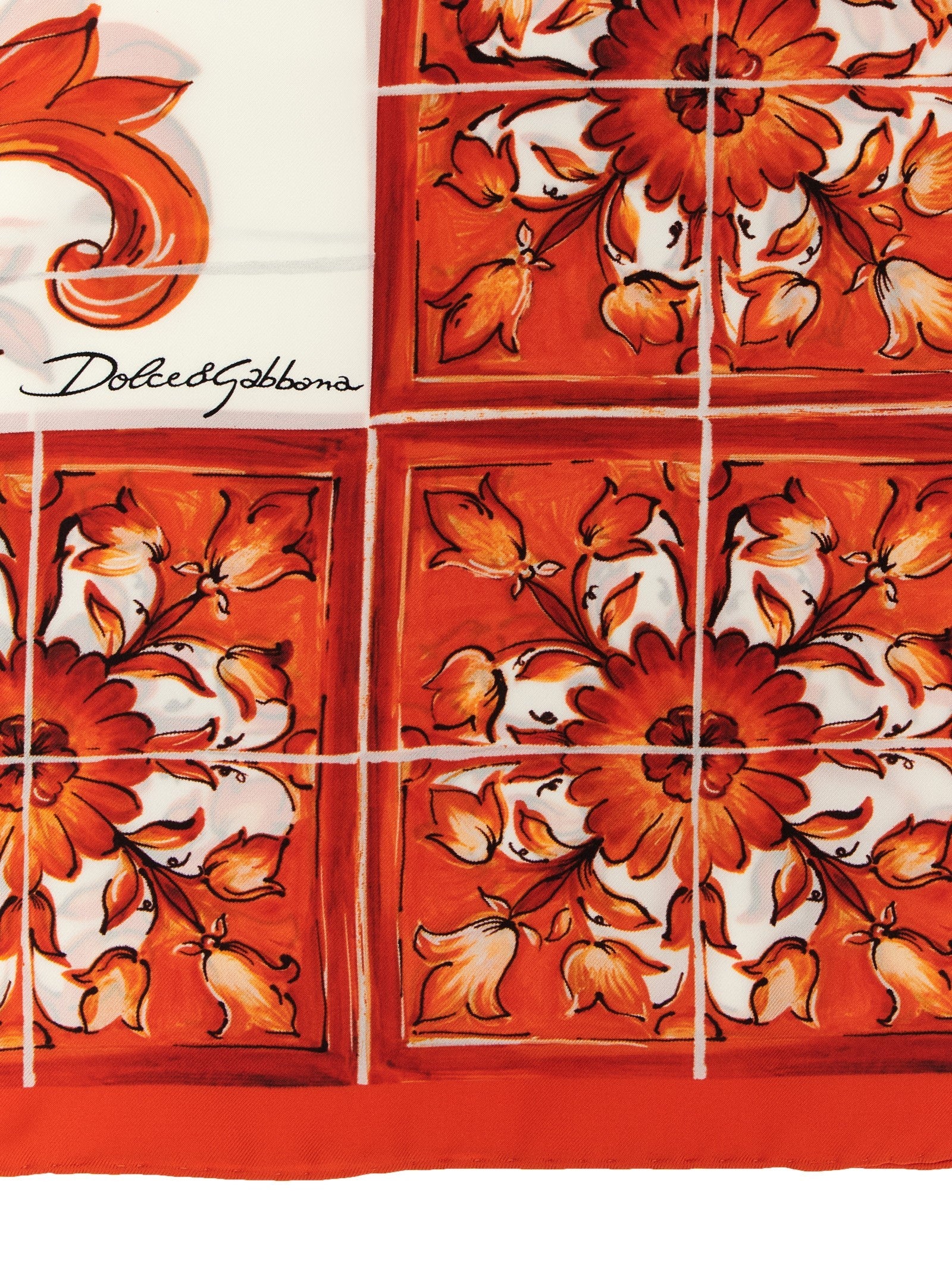 Dolce & Gabbana - nan - Orange - Scarf
