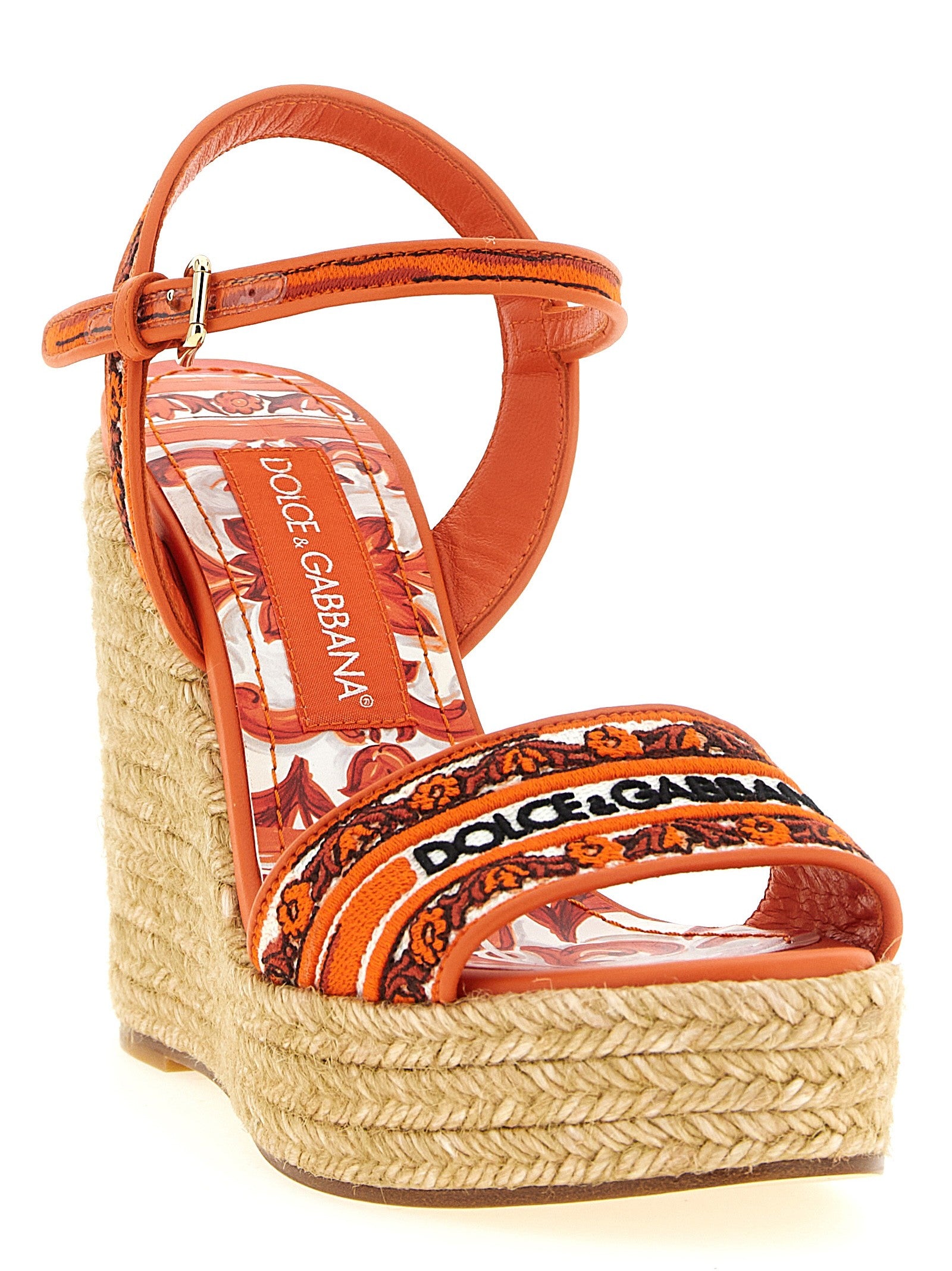 Dolce & Gabbana - nan - Orange - Wedge