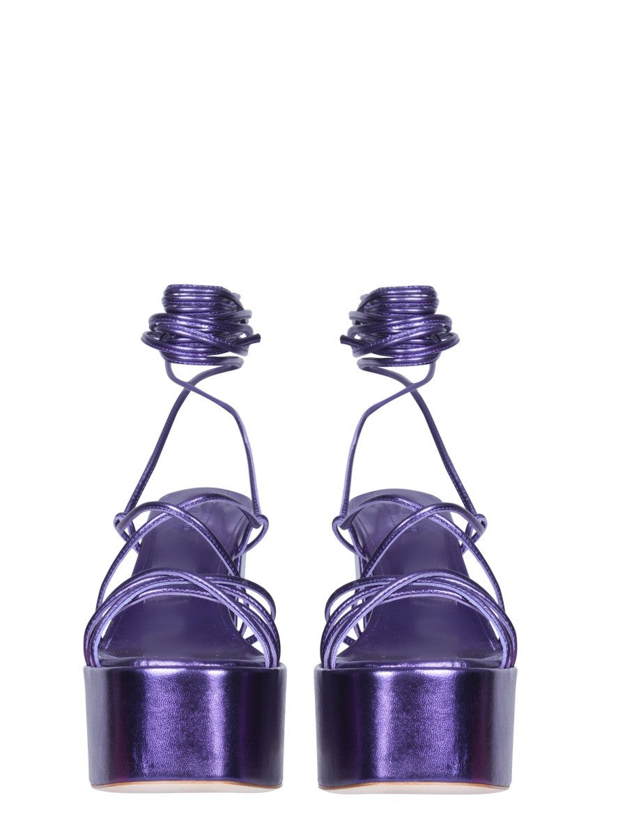 PARIS TEXAS - Woman - Purple - Wedge