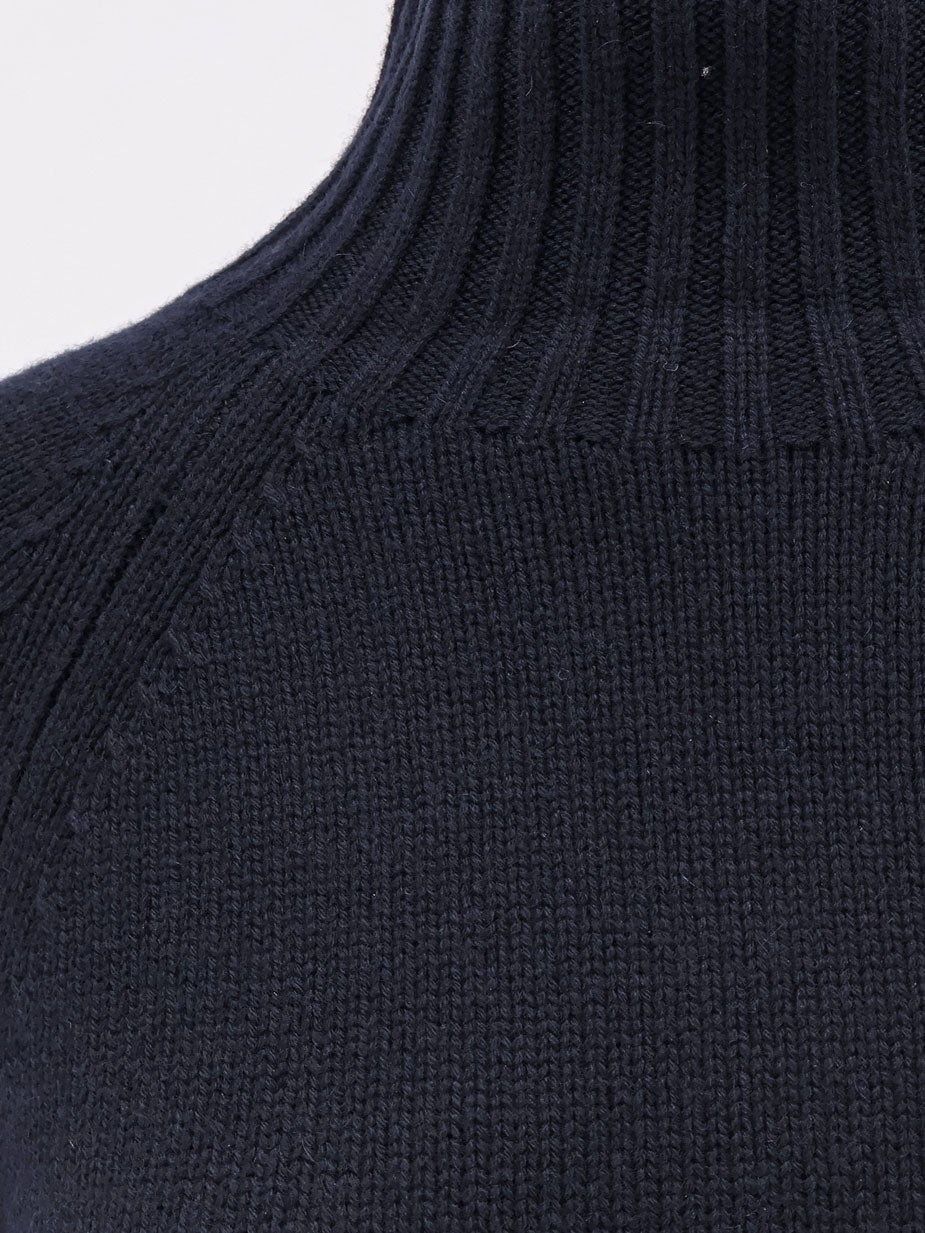 'S MAX MARA - Woman - Blue - Turtleneck