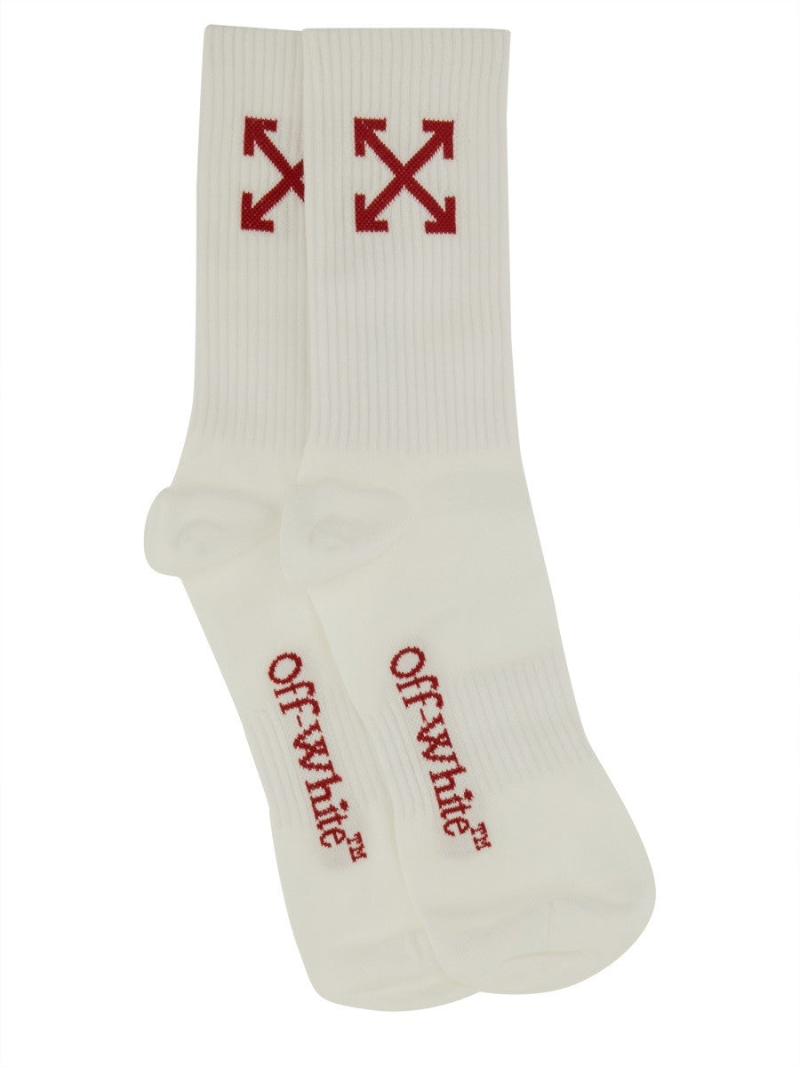 Off-white - Man - White - Socks