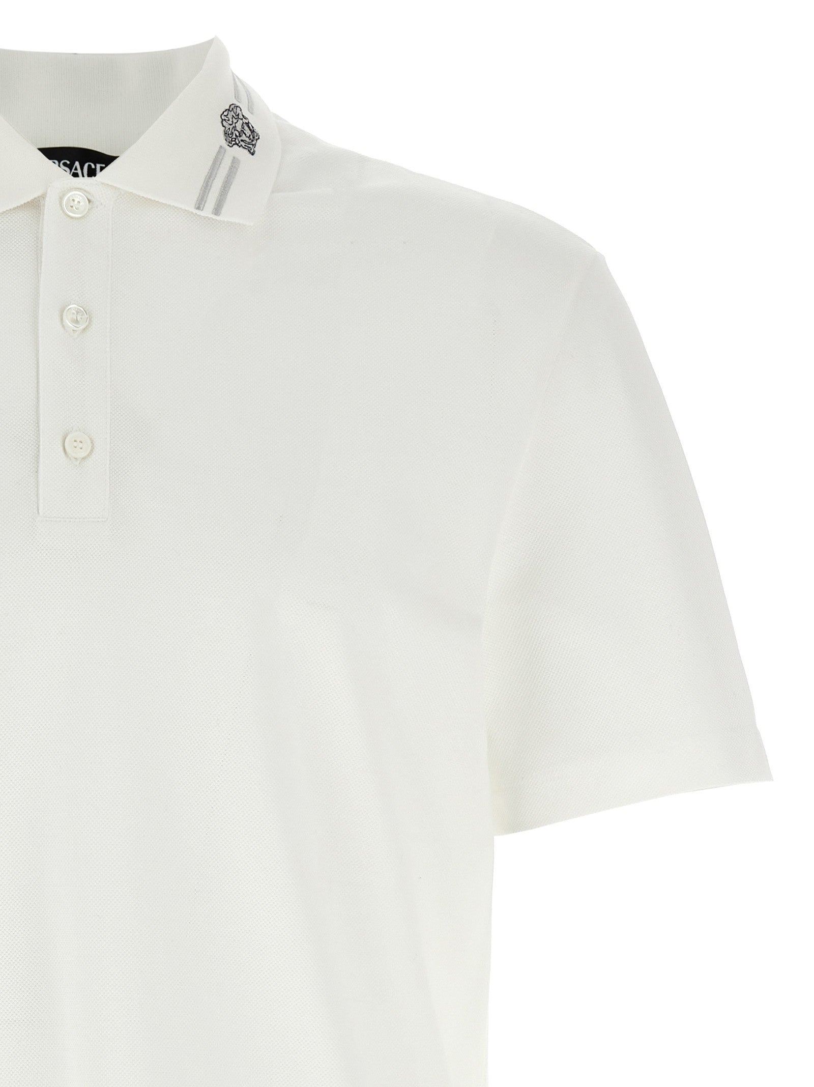 Versace - nan - White - Polo Shirt