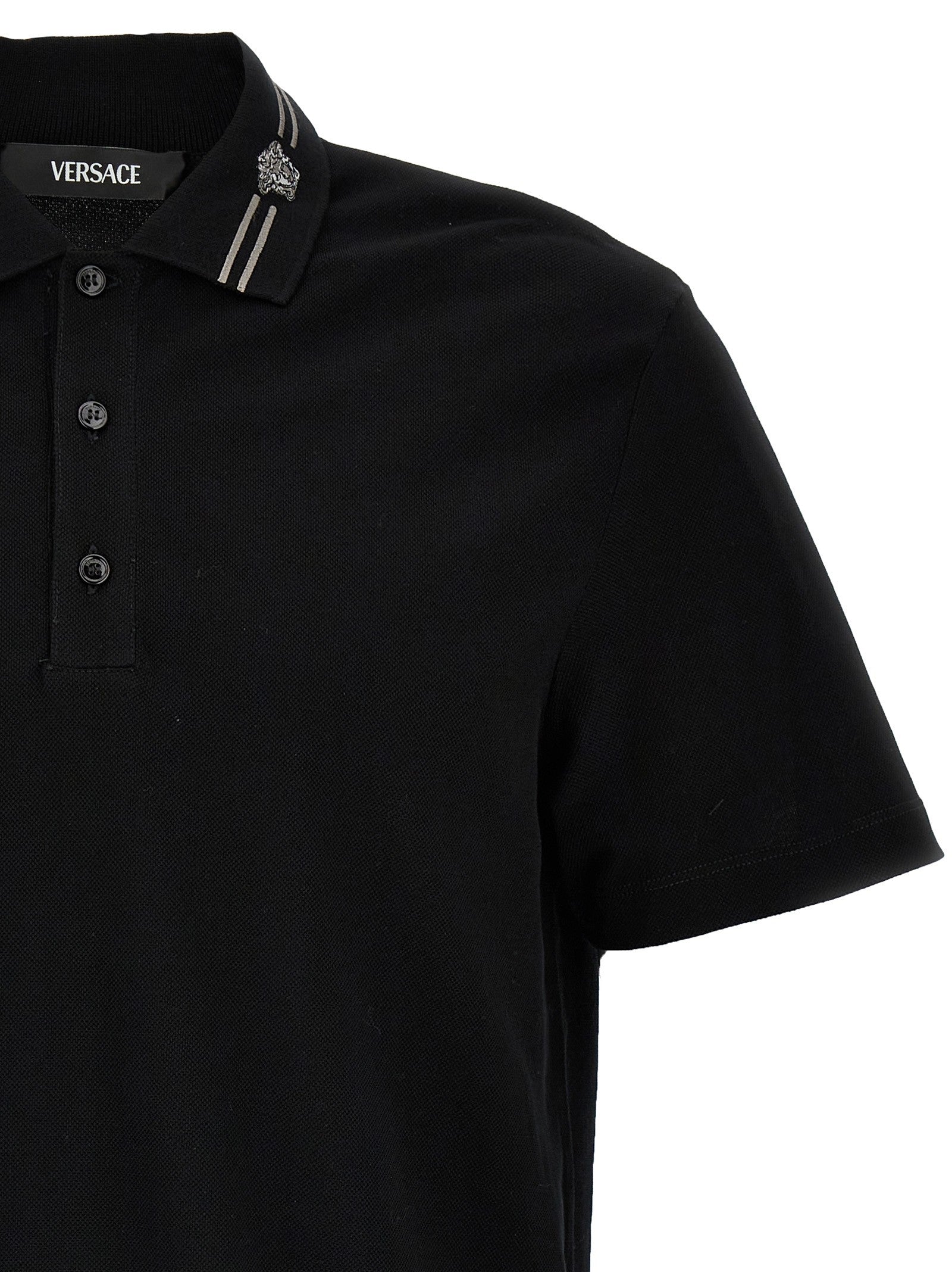 Versace - nan - Black - Polo Shirt