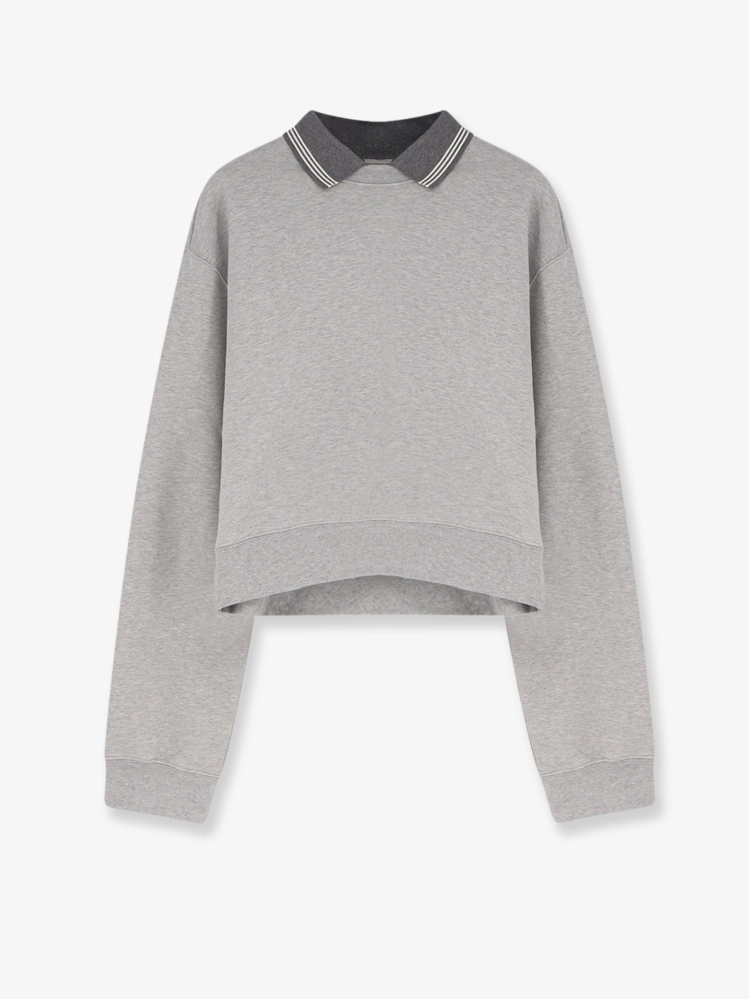 Miu Miu - Woman - Grey - Sweatshirt