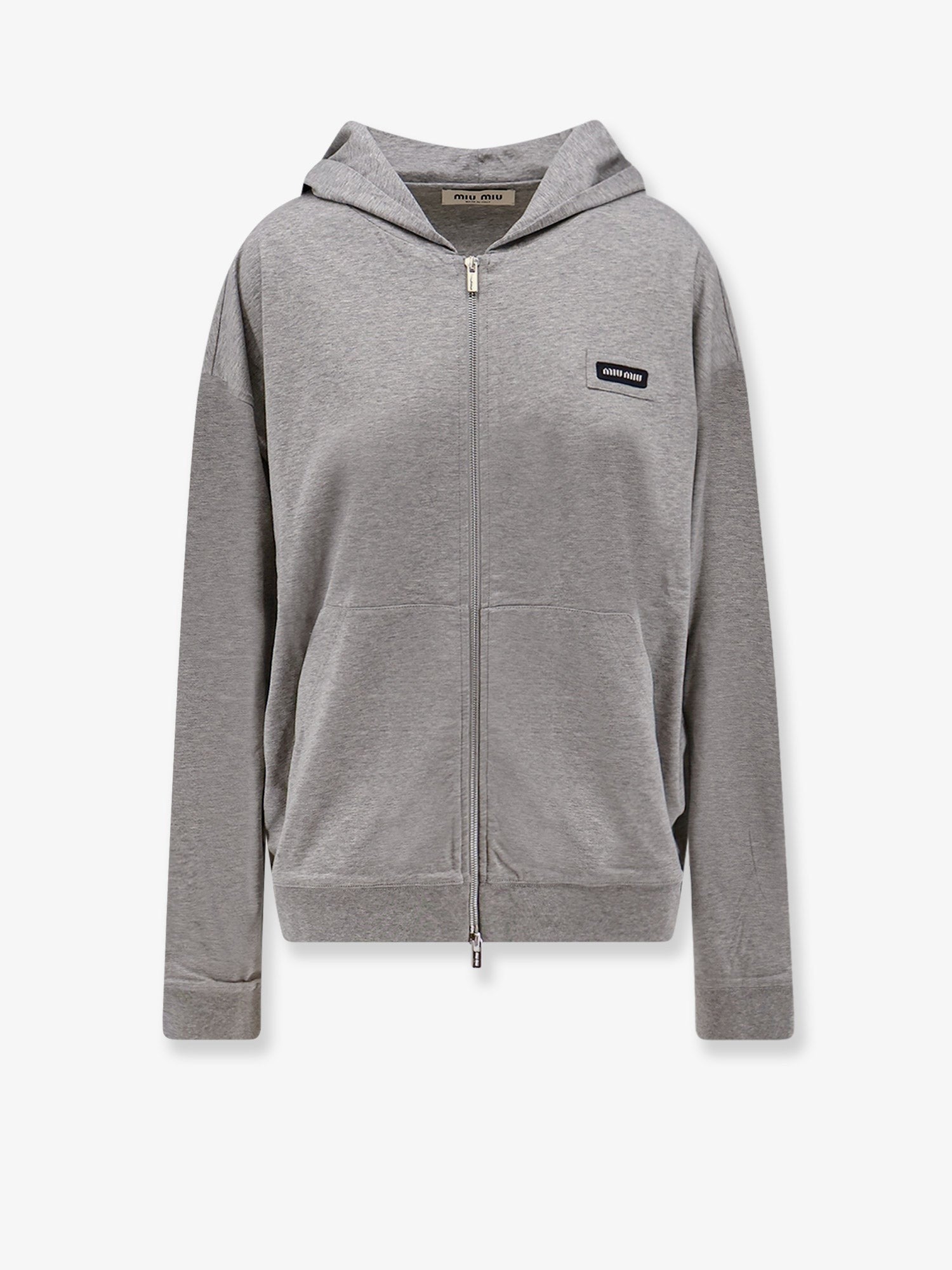 Miu Miu - Woman - Grey - Sweatshirt