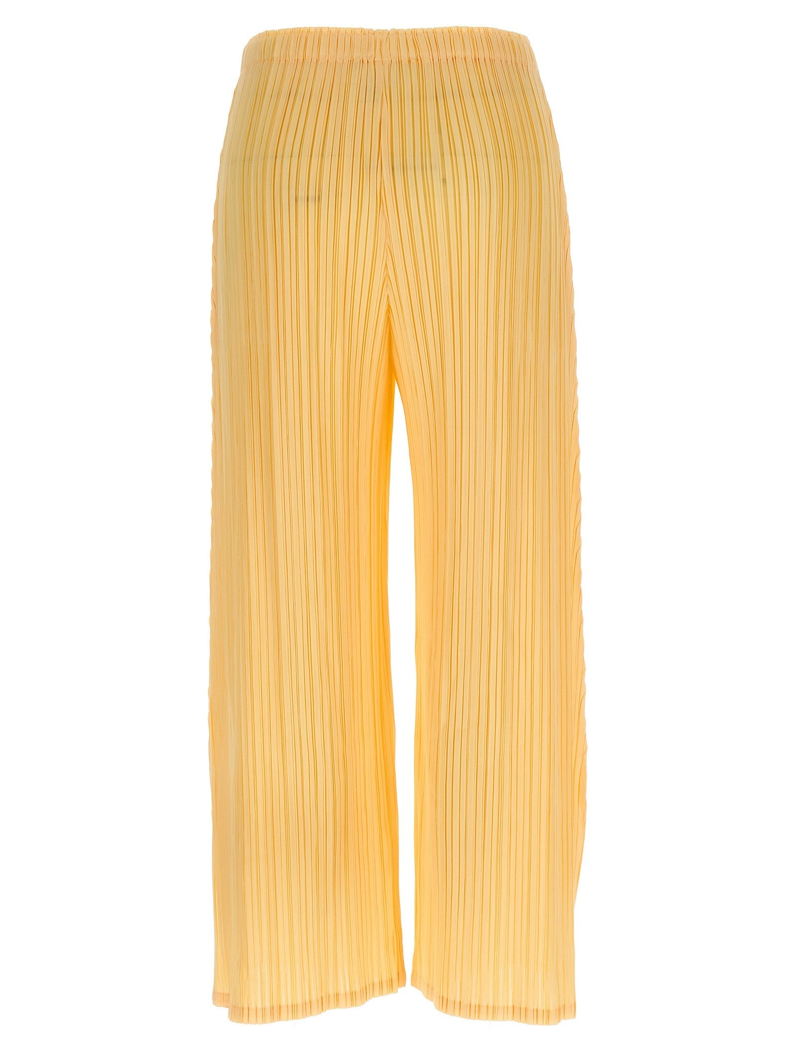 PLEATS PLEASE ISSEY MIYAKE - nan - Yellow - Pants