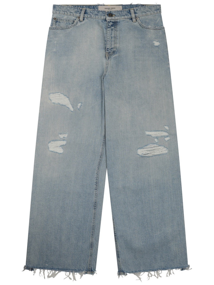Golden Goose - Woman - Blue - Pants